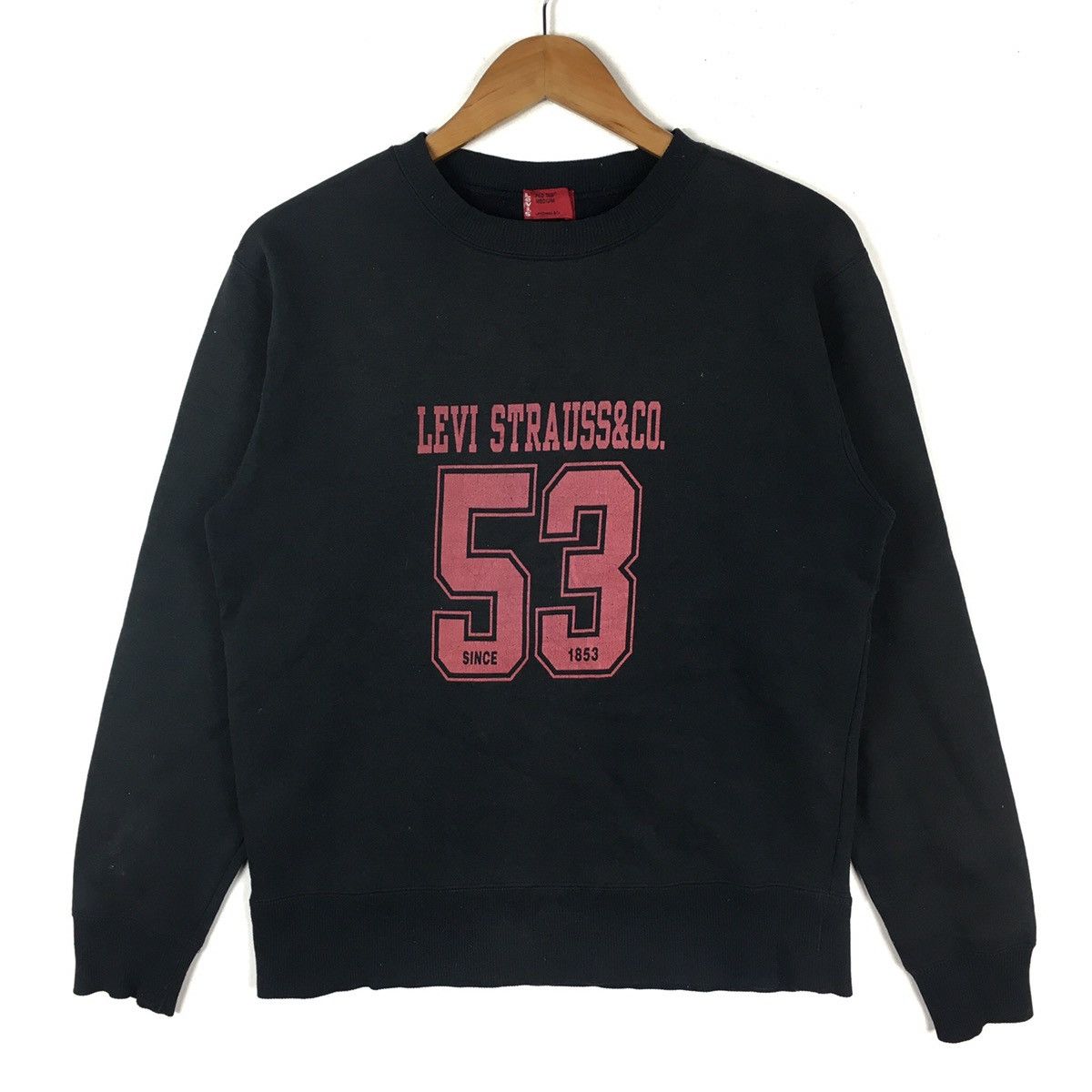 Levi's Vintage LEVIS STRAUSS & Co #53 Jeans Denim Black Sweatshirt Size US M / EU 48-50 / 2 - 1 Thumbnail