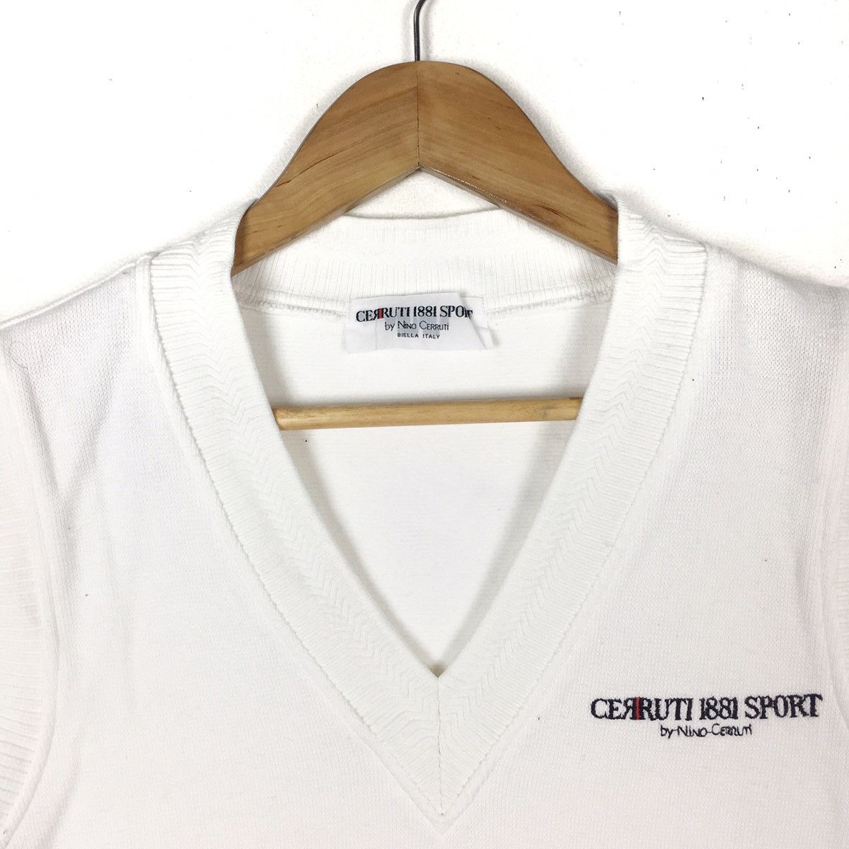Cerruti 1881 CERRUTI 1881 SPORT France Designer Vest Jacket Size 38R - 2 Thumbnail