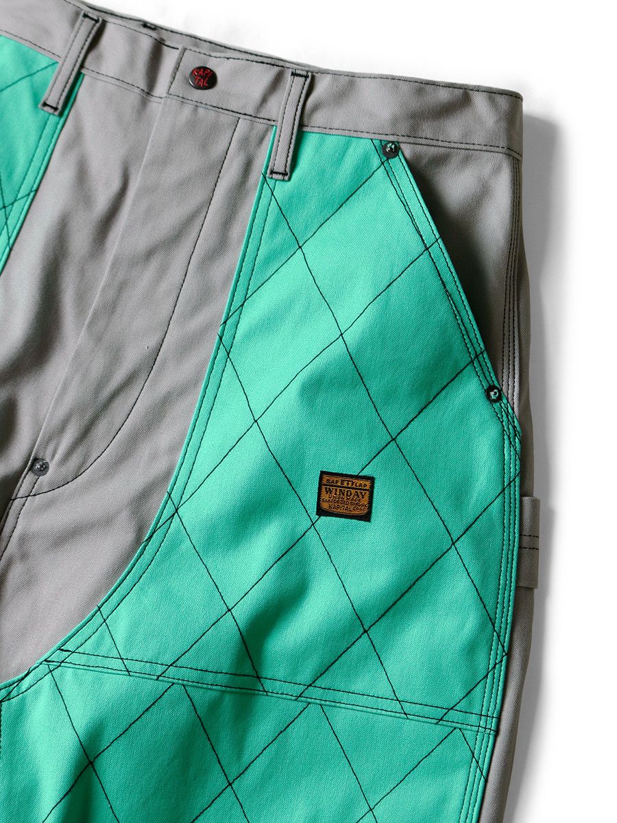 Kapital Kapital Canvas W Knee 2TONE Rookie Painter Pants Size US 32 / EU 48 - 4 Thumbnail