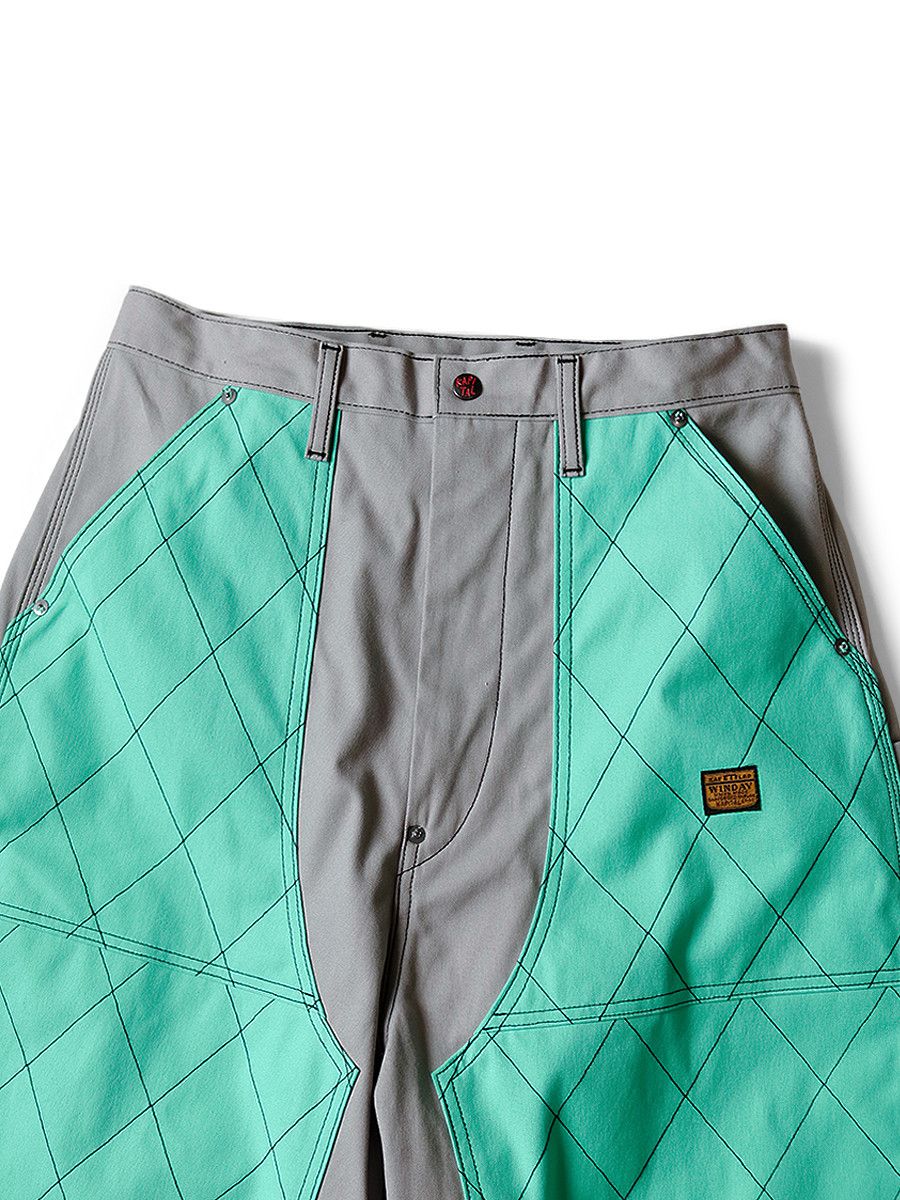 Kapital Kapital Canvas W Knee 2TONE Rookie Painter Pants Size US 32 / EU 48 - 3 Thumbnail