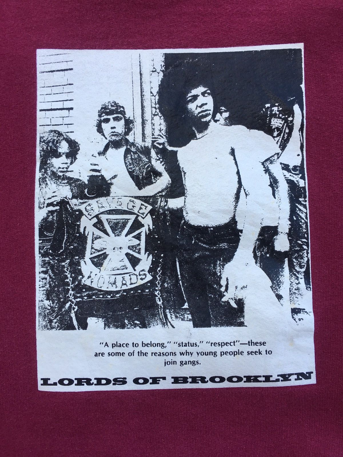Rap Tees Rare Vintage Lordz of Brooklyn Rock Band Sweatshirt Size US L / EU 52-54 / 3 - 8 Thumbnail
