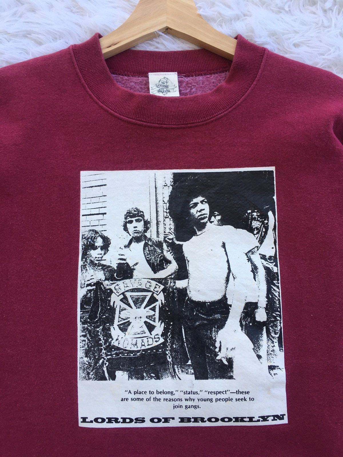 Rap Tees Rare Vintage Lordz of Brooklyn Rock Band Sweatshirt Size US L / EU 52-54 / 3 - 7 Thumbnail