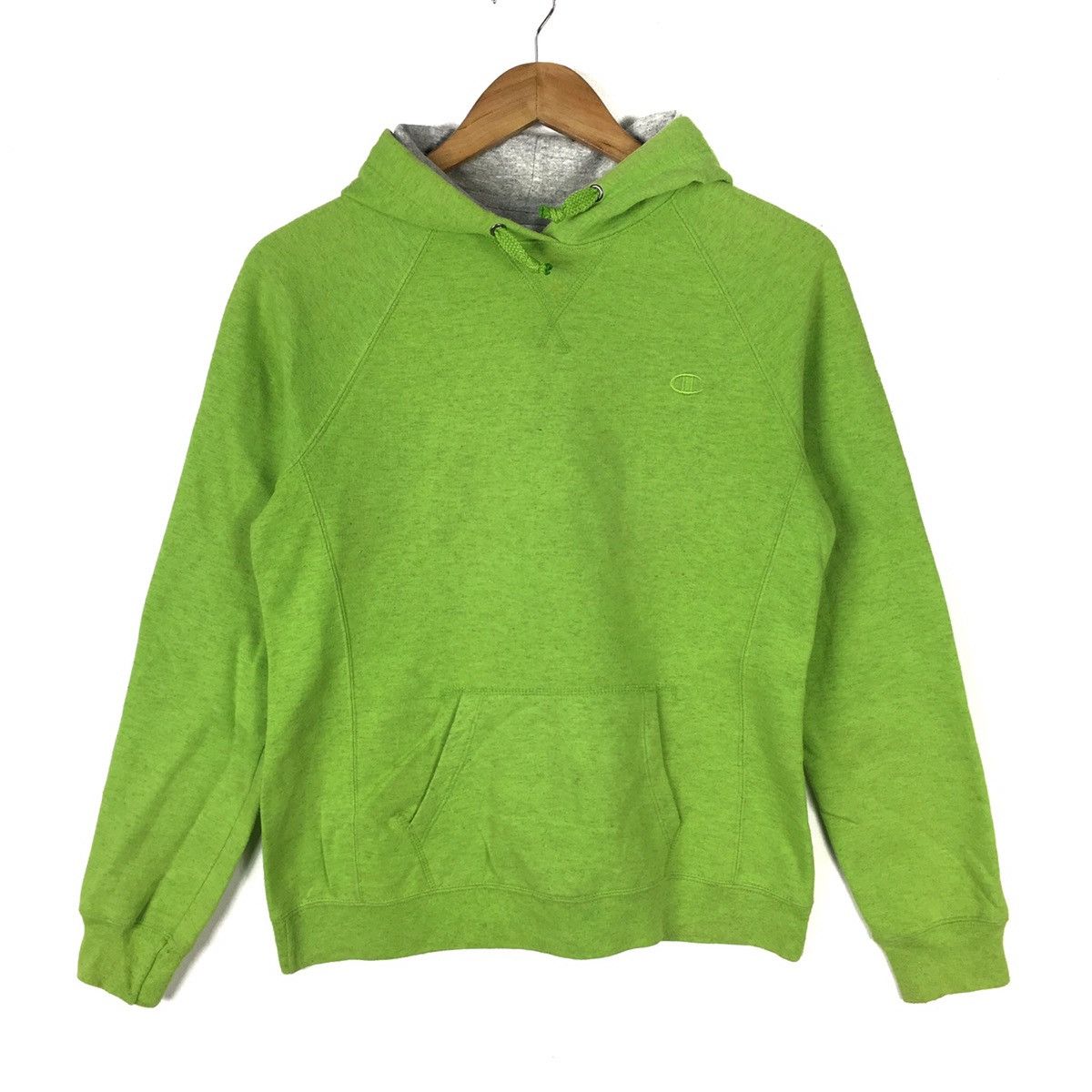 Champion CHAMPION Streetwear Sportswear Green Hoodie Sweatshirt Size US M / EU 48-50 / 2 - 1 Thumbnail