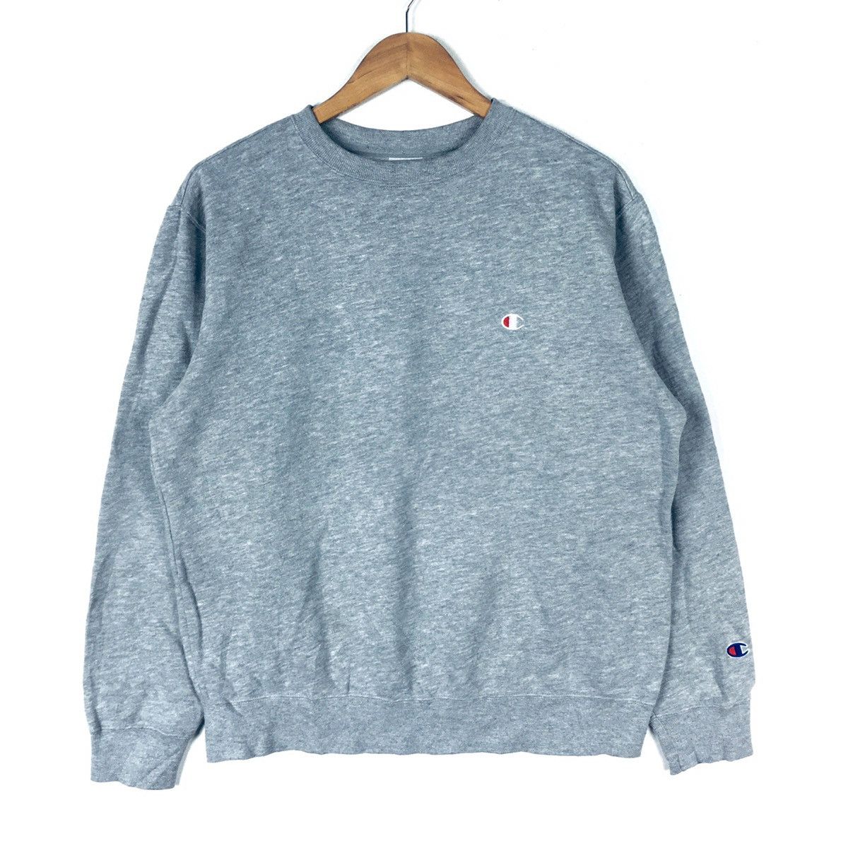 CHAMPION Streetwear Sportswear Grey Sweatshirt