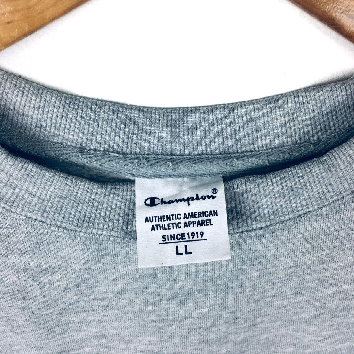 Champion CHAMPION Streetwear Sportswear Grey Sweatshirt Size US L / EU 52-54 / 3 - 4 Thumbnail