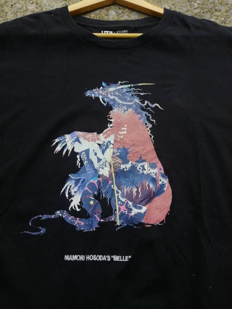 Anime × Uniqlo Uniqlo X Mamoru Hosoda's "Belle" Tee Size US L / EU 52-54 / 3 - 6 Thumbnail