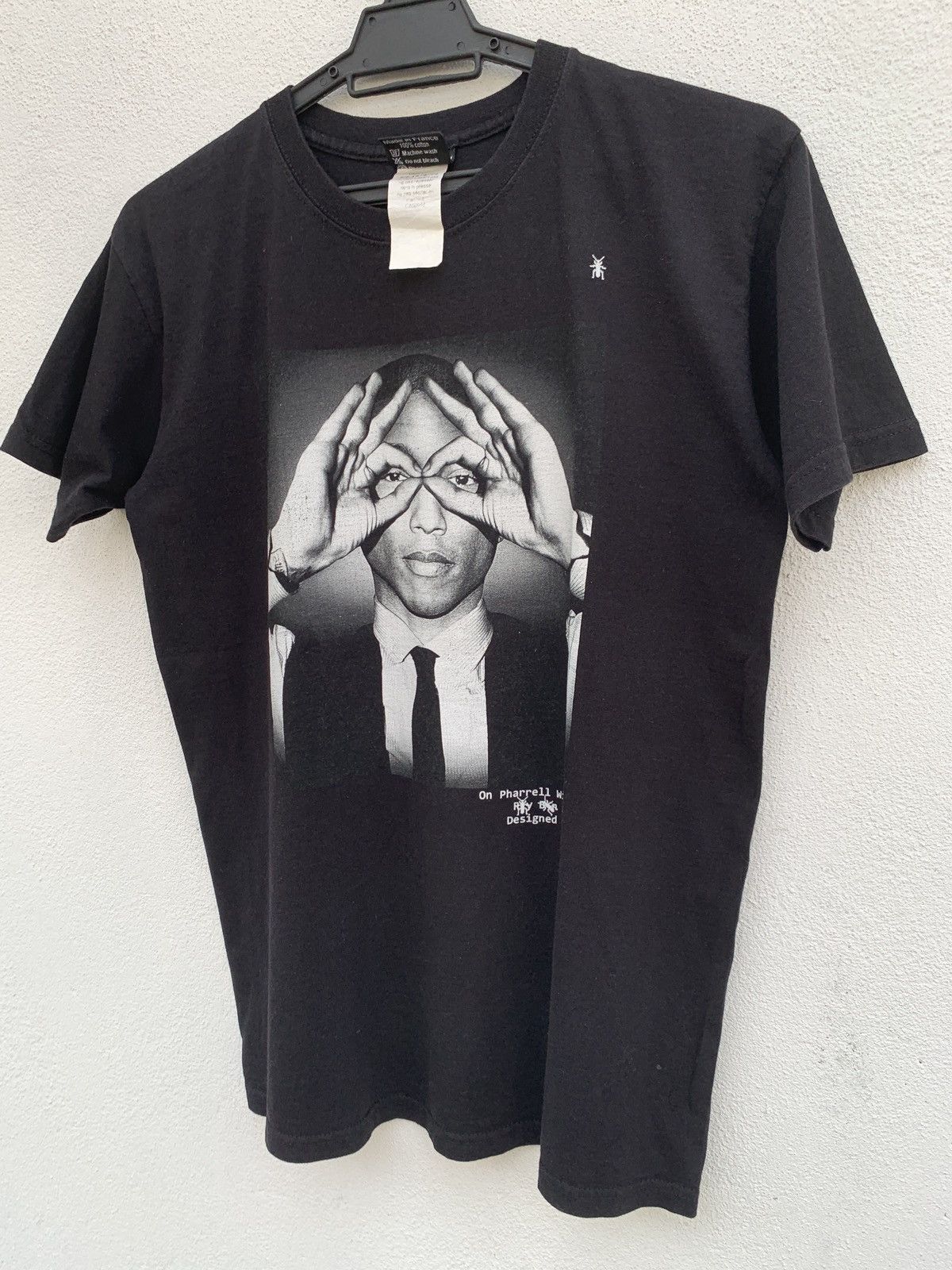 Band Tees × Pharrell × Rap Tees Vintage Rare Pharrell Williams Aviator Hiphop Rap Photo Tees Size US M / EU 48-50 / 2 - 5 Thumbnail