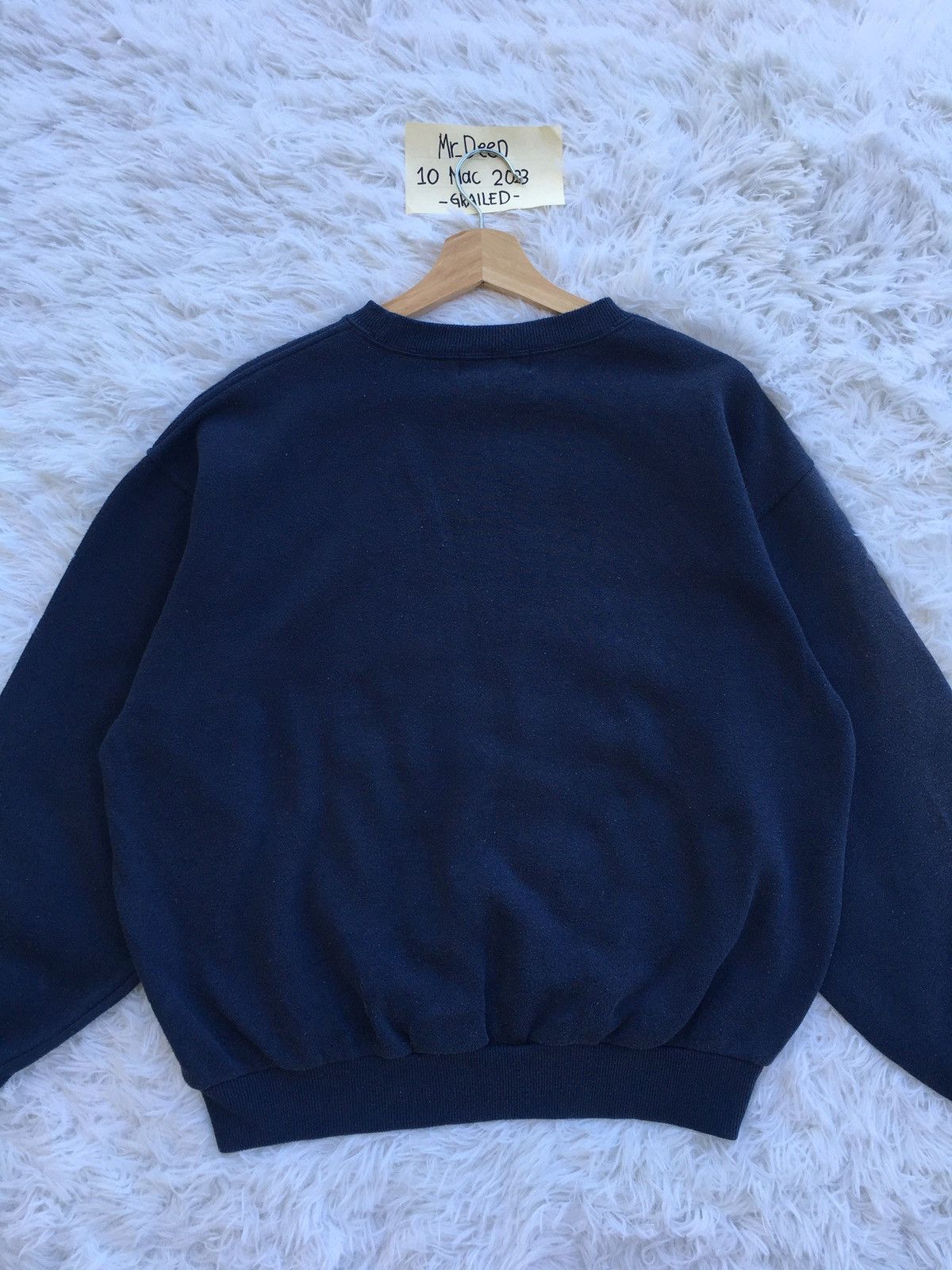 Gianni Valentino Rare Vintage Gianni Valentino Big Logo Spellout Sweater Size US L / EU 52-54 / 3 - 13 Thumbnail