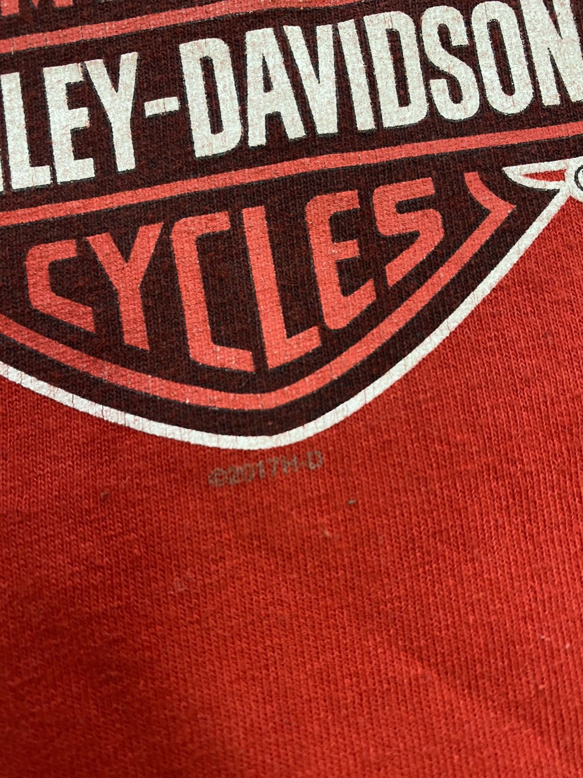 Band Tees × Harley Davidson × Vintage Vintage Santa Claus On Bike Harley Davidson Orlando T-shirt Size US M / EU 48-50 / 2 - 7 Thumbnail