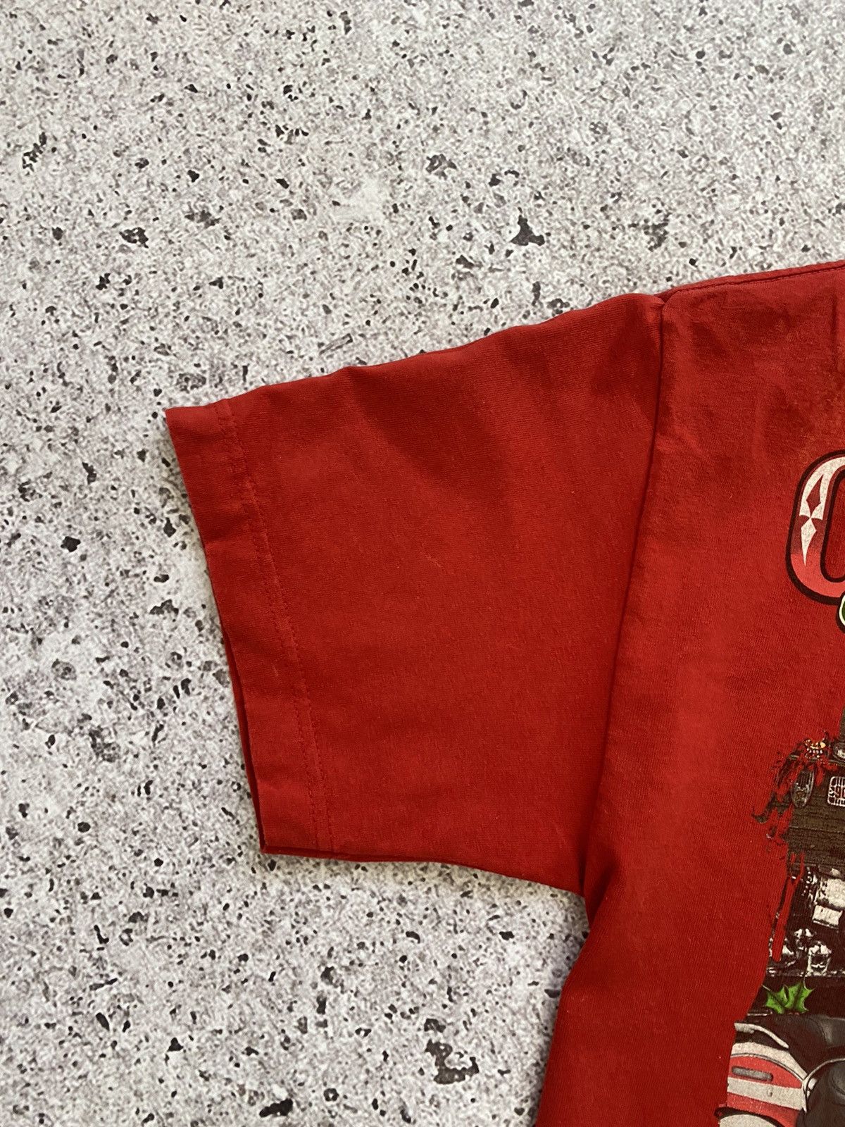 Band Tees × Harley Davidson × Vintage Vintage Santa Claus On Bike Harley Davidson Orlando T-shirt Size US M / EU 48-50 / 2 - 15 Thumbnail