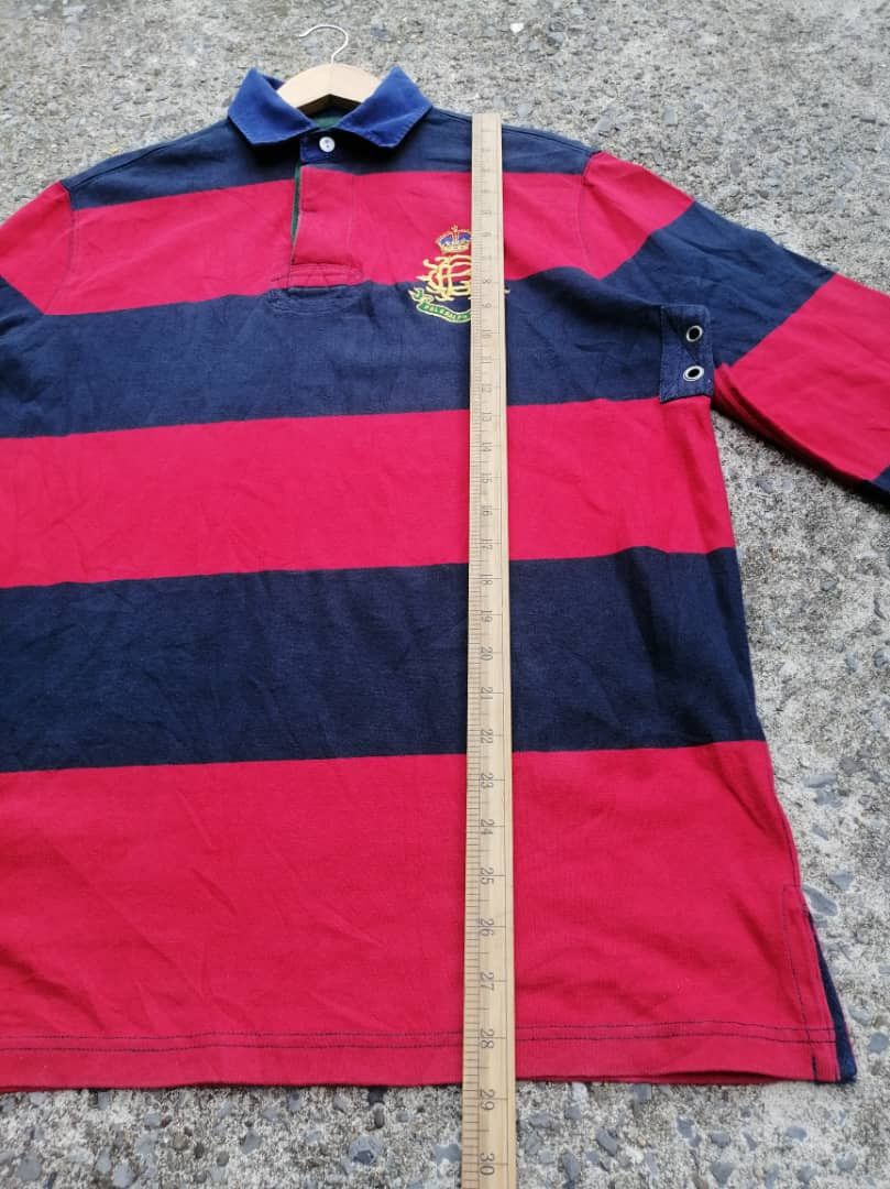 Polo Ralph Lauren × Vintage Vintage Polo Ralph Lauren Polos Rugby Longsleeve Size US M / EU 48-50 / 2 - 3 Thumbnail