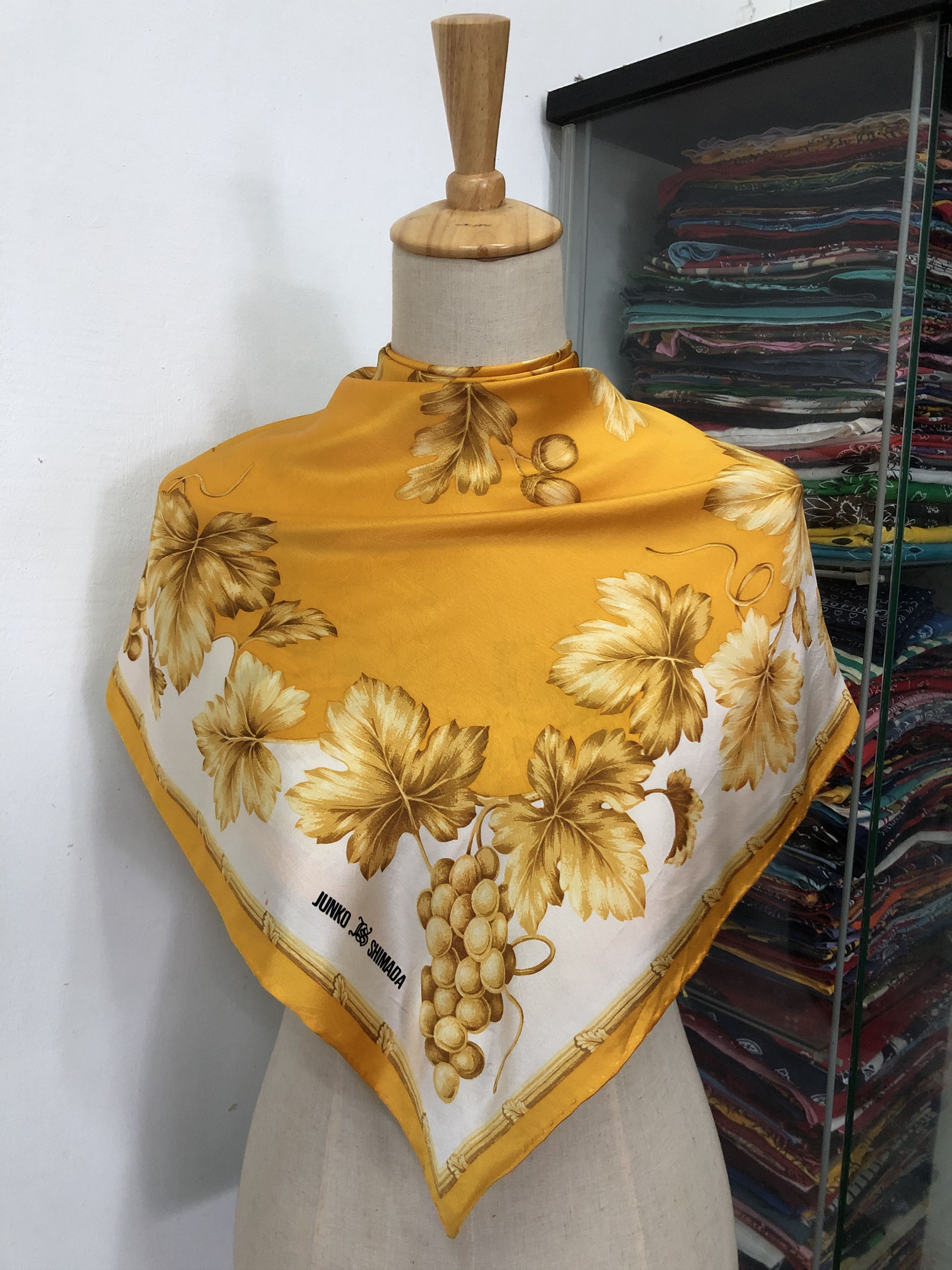 Vintage Junko Shimada Silk Scarf