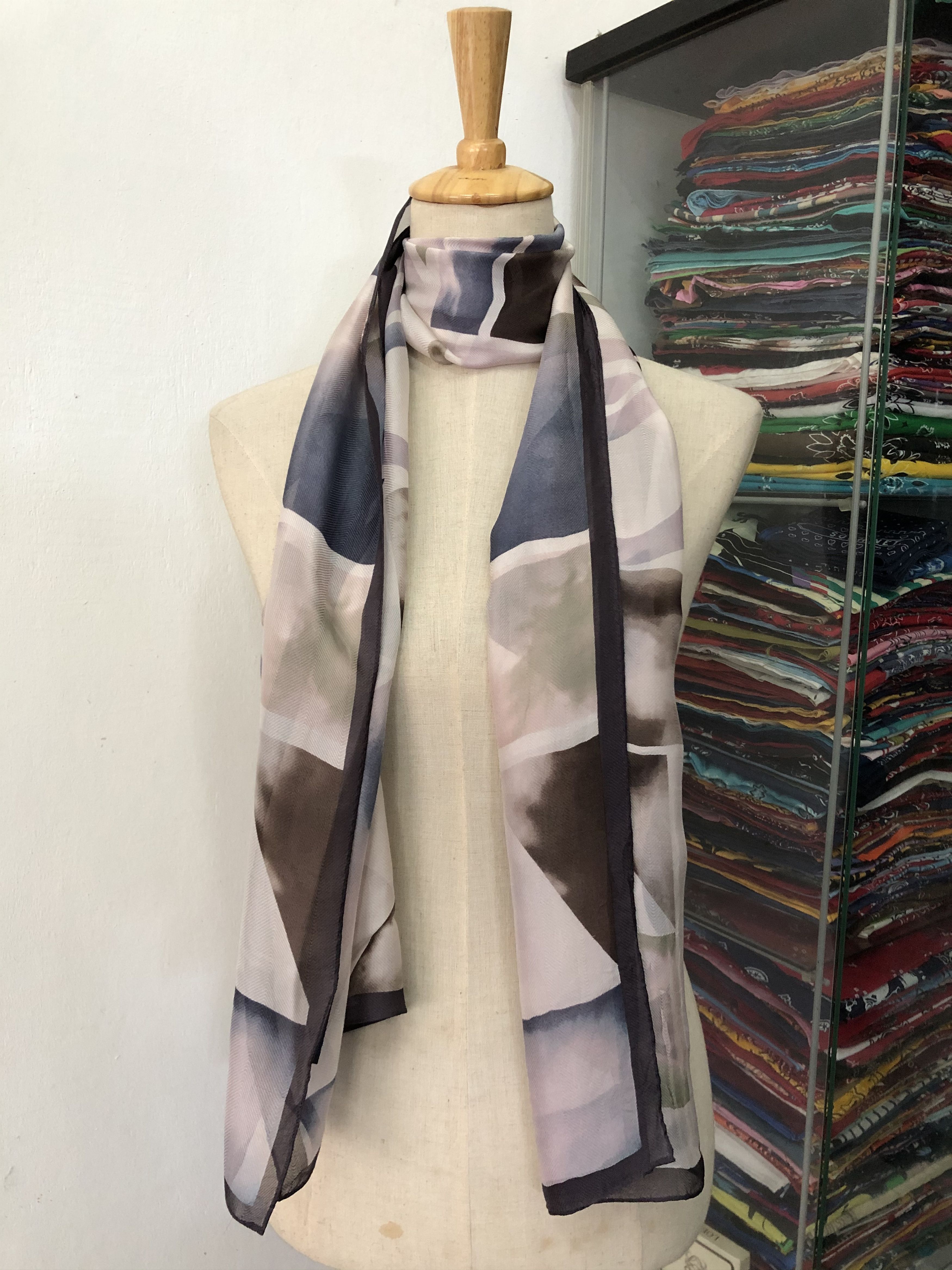 Vintage Tandy Silk Scarf