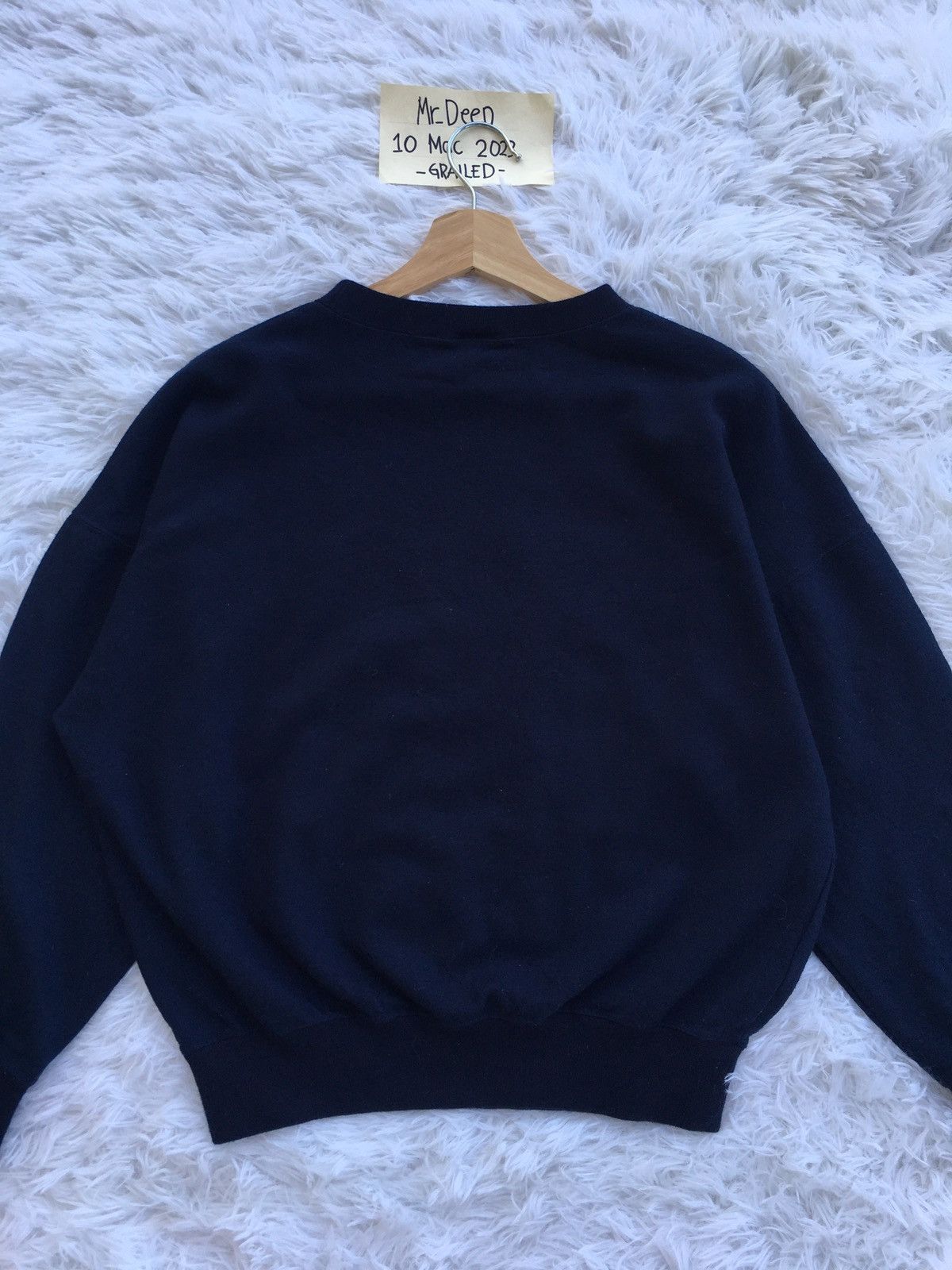 Trussardi Rare Vintage Trussardi Big Logo Sweatshirt Size US L / EU 52-54 / 3 - 15 Thumbnail