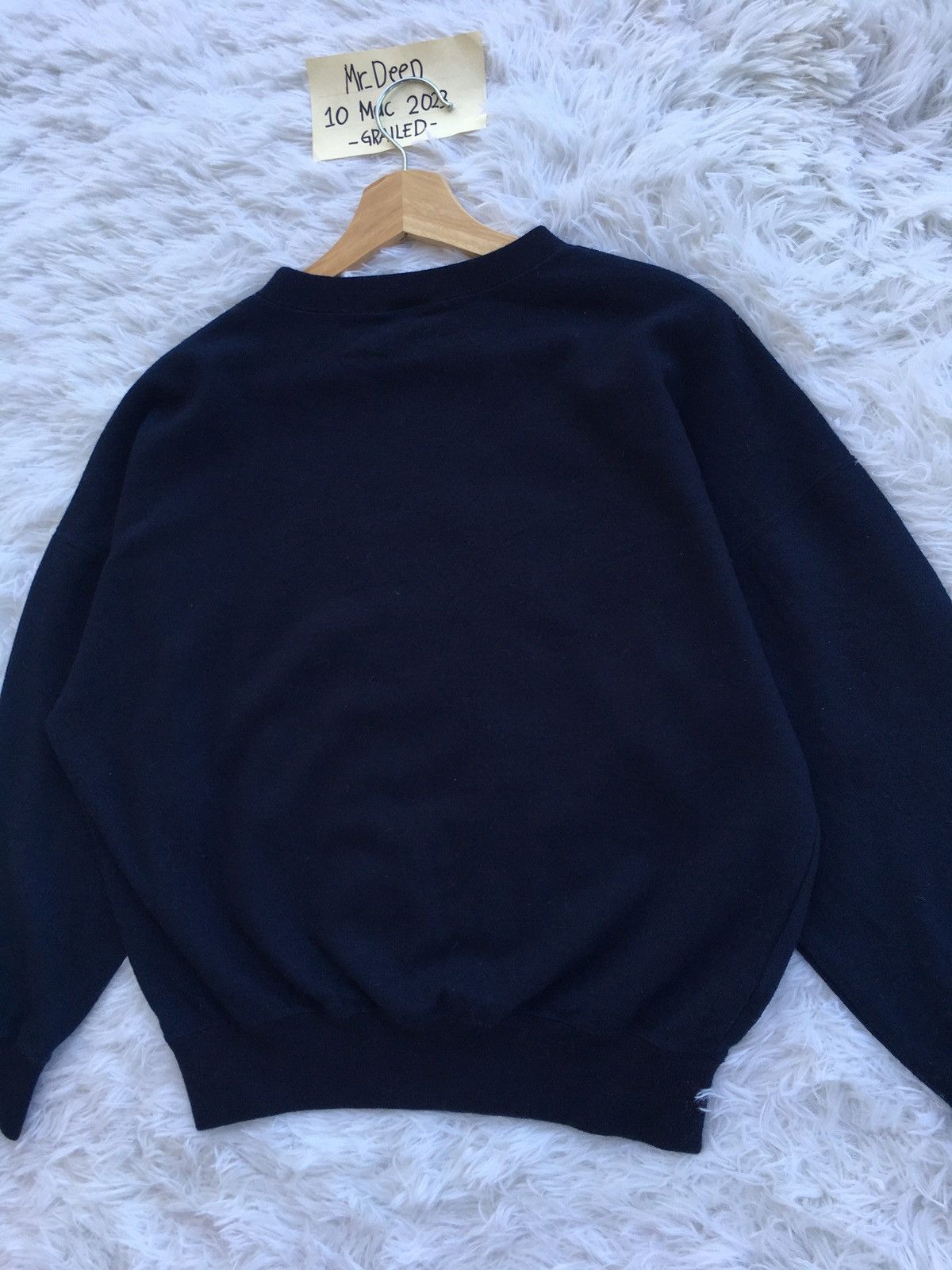 Trussardi Rare Vintage Trussardi Big Logo Sweatshirt Size US L / EU 52-54 / 3 - 17 Thumbnail