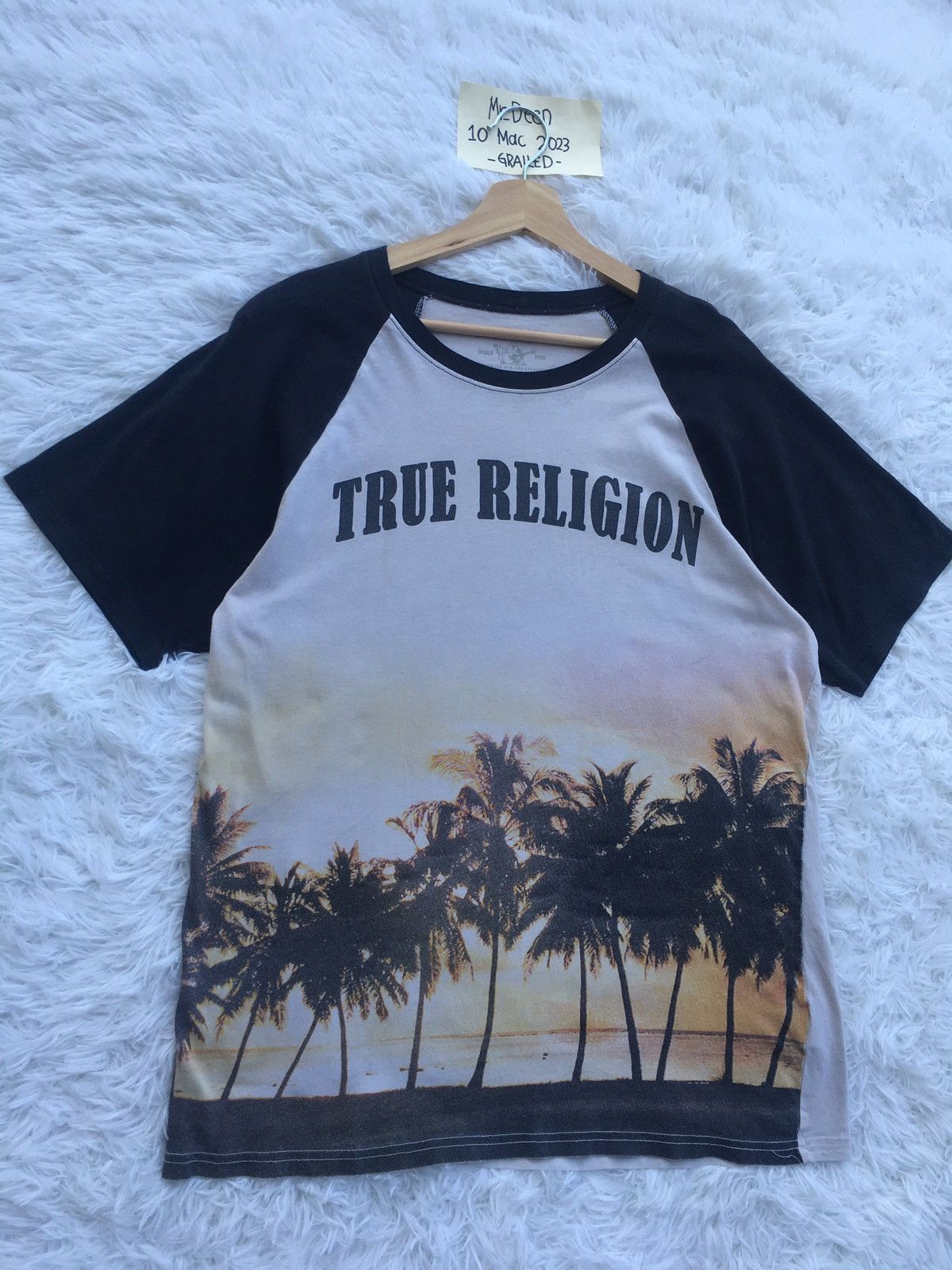 True Religion Rare Vintage True Religion Tshirt Size US M / EU 48-50 / 2 - 2 Thumbnail