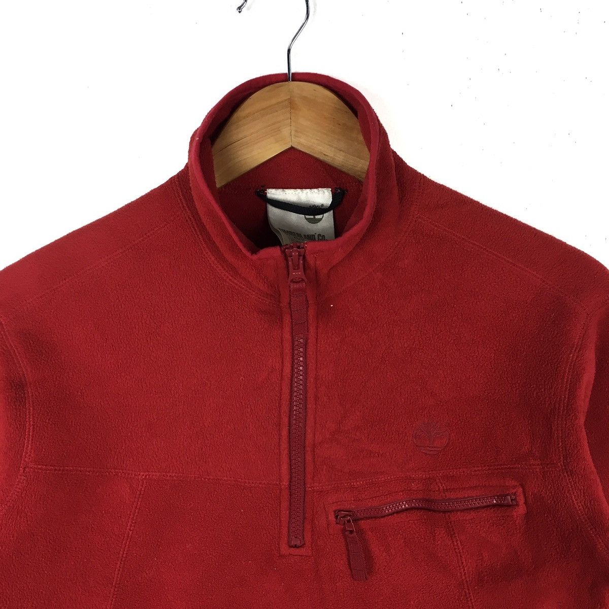 Timberland TIMBERLAND Outdoor Retro Red Fleece Sweatshirt Size US S / EU 44-46 / 1 - 2 Thumbnail