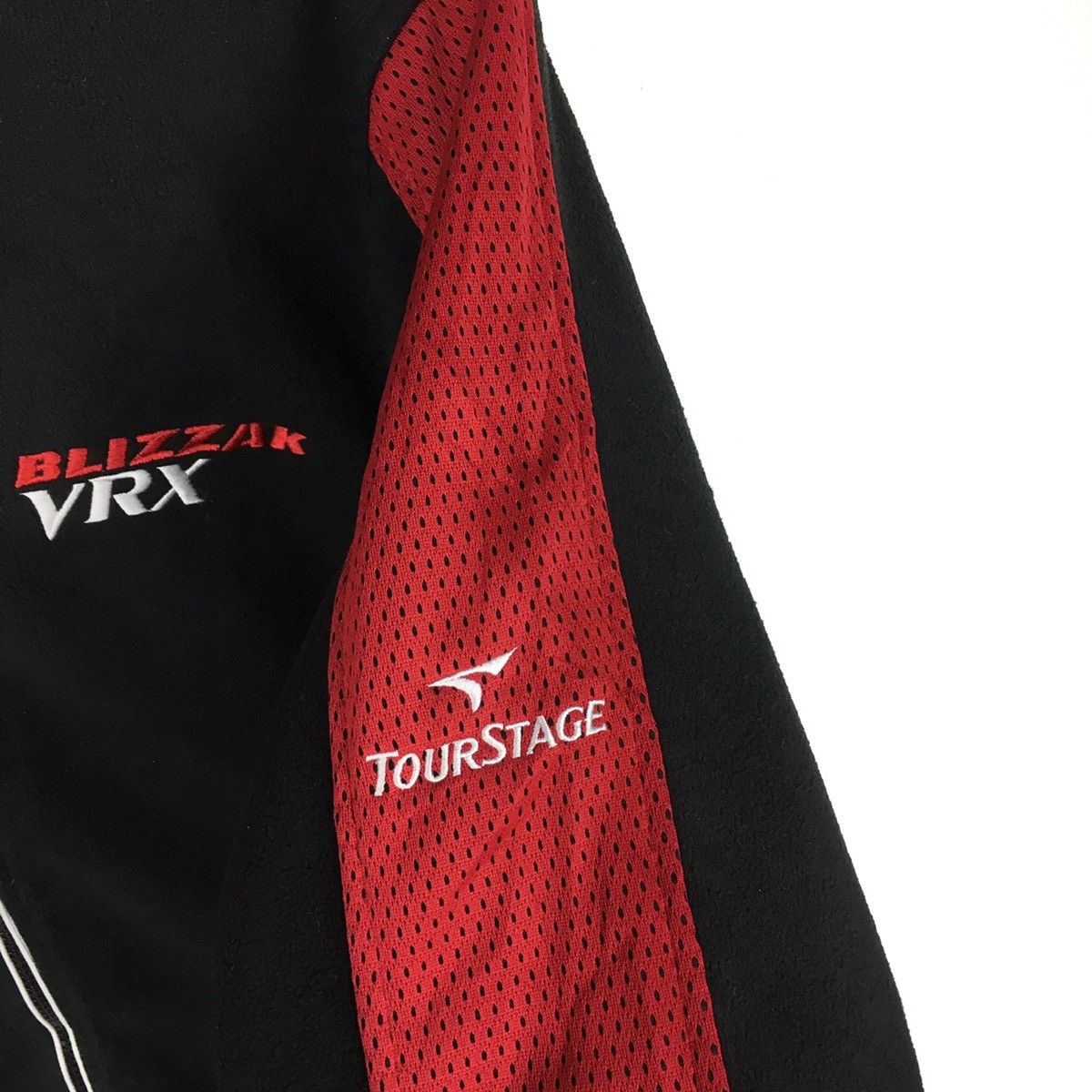 Vintage BLIZZAK VRX BRIDGESTONE Racing Team Tyre Formula One Fleece Size US L / EU 52-54 / 3 - 3 Thumbnail