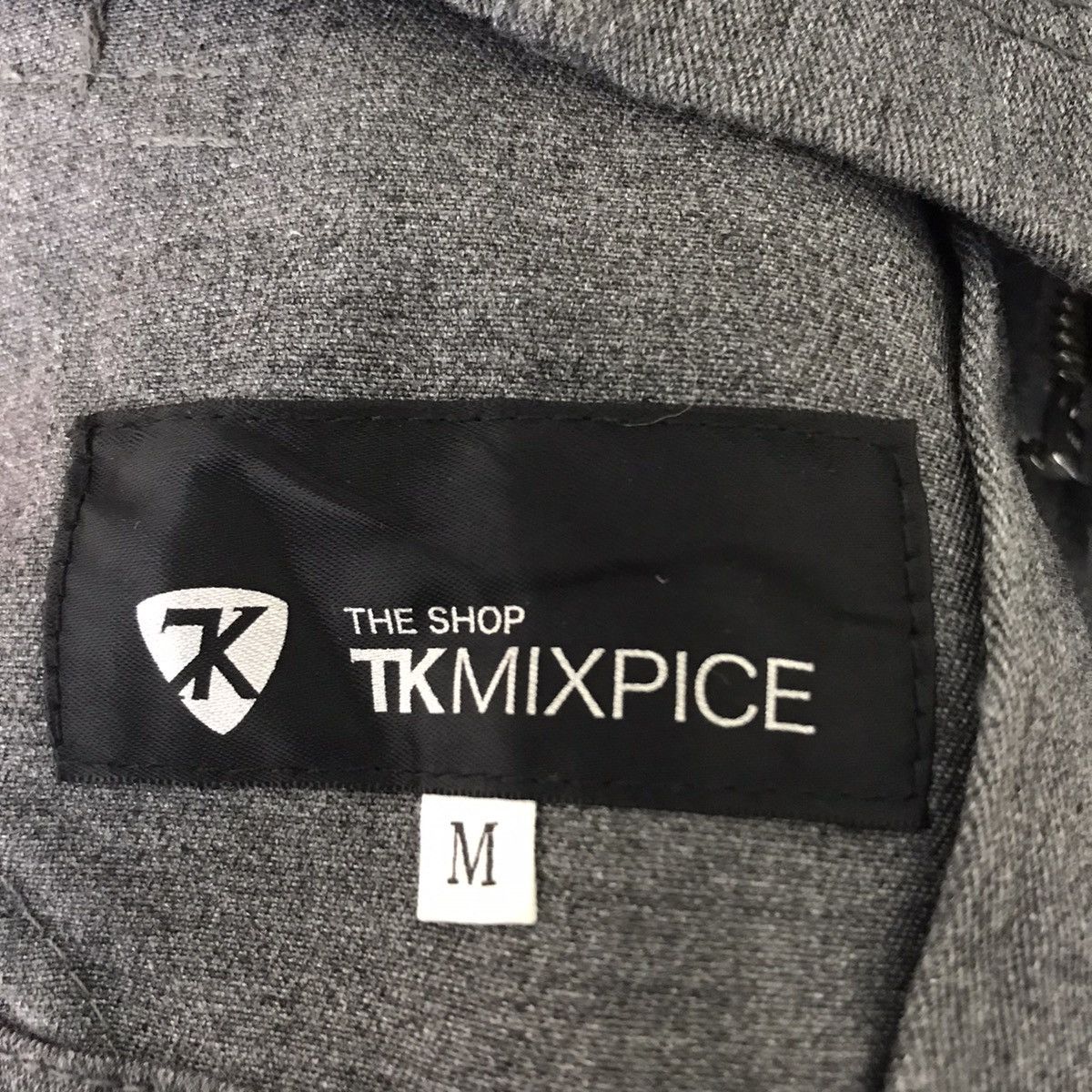 Japanese Brand TK MIXPICE Japanese Brand Grey Zipper Hoodie Jacket Coat Size US M / EU 48-50 / 2 - 3 Thumbnail