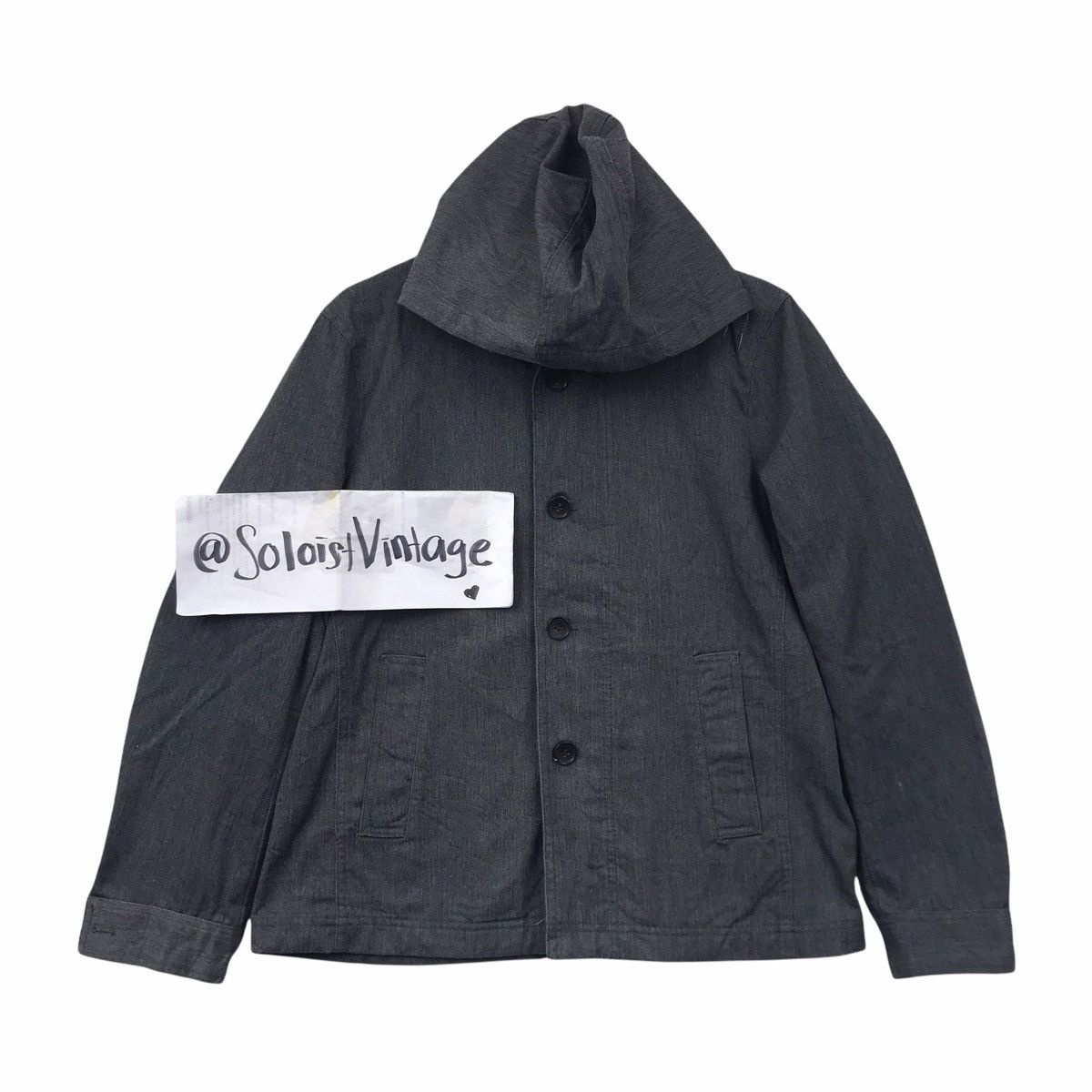 Japanese Brand TK MIXPICE Japanese Brand Grey Zipper Hoodie Jacket Coat Size US M / EU 48-50 / 2 - 1 Thumbnail