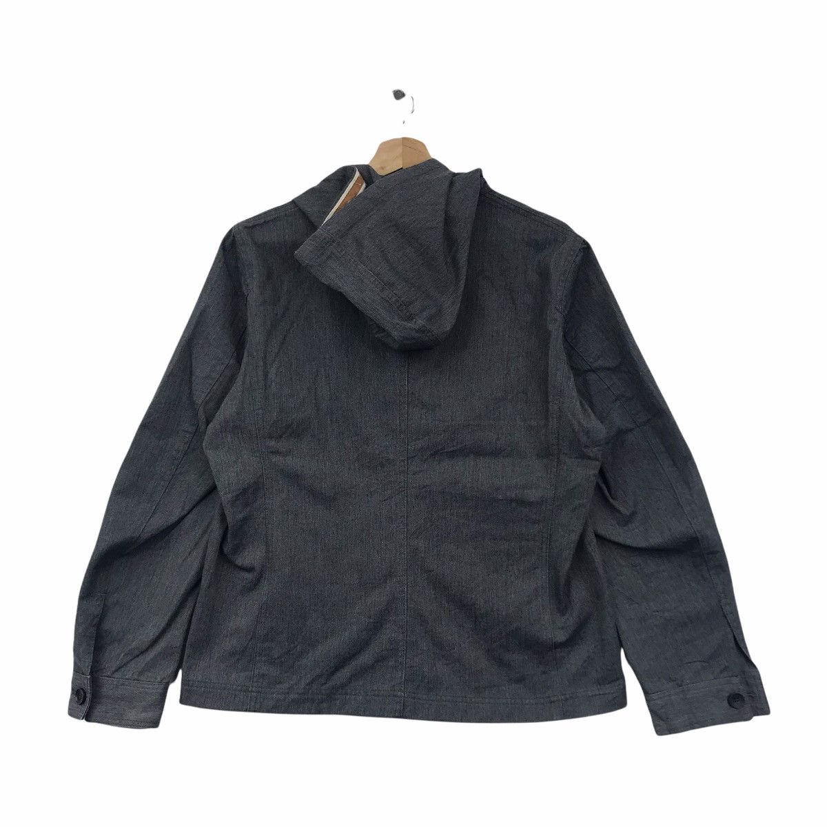 Japanese Brand TK MIXPICE Japanese Brand Grey Zipper Hoodie Jacket Coat Size US M / EU 48-50 / 2 - 6 Thumbnail