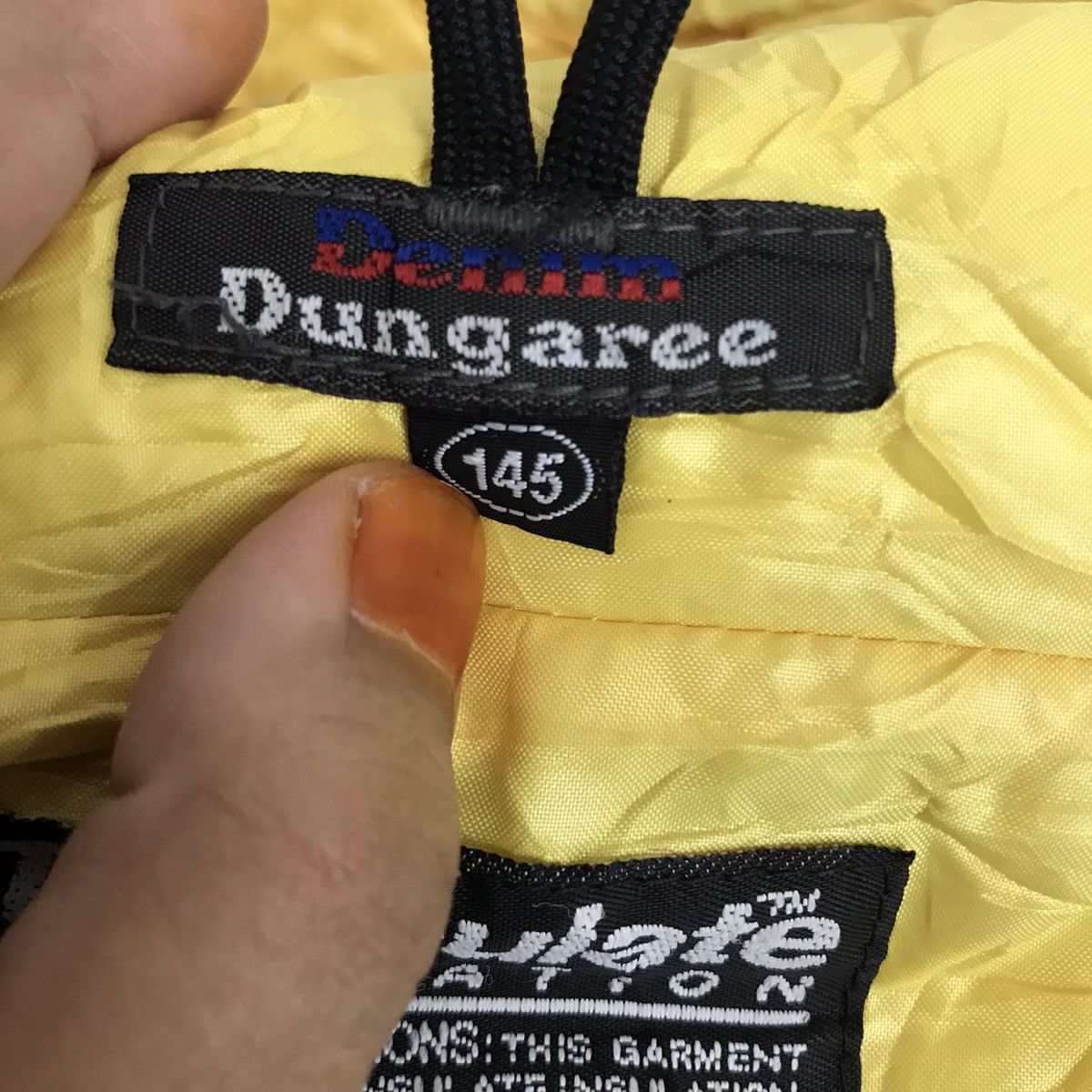 Japanese Brand DENIM DUNGAREE THINSULATE Japanese Brand Puffer Jacket Size US S / EU 44-46 / 1 - 3 Thumbnail