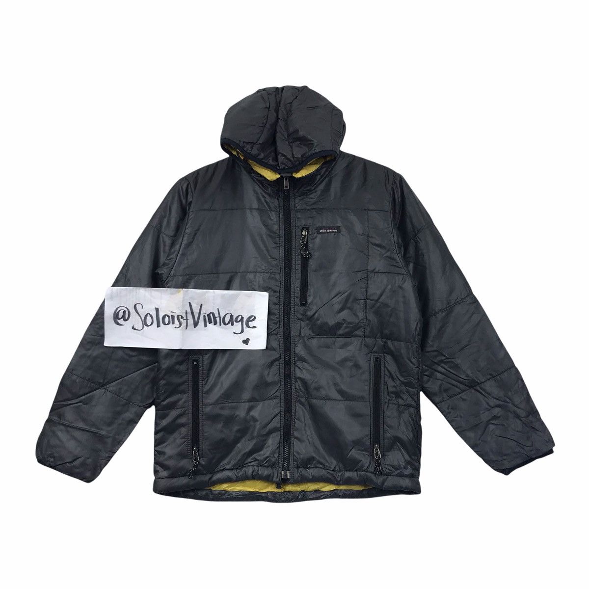 Japanese Brand DENIM DUNGAREE THINSULATE Japanese Brand Puffer Jacket Size US S / EU 44-46 / 1 - 1 Thumbnail