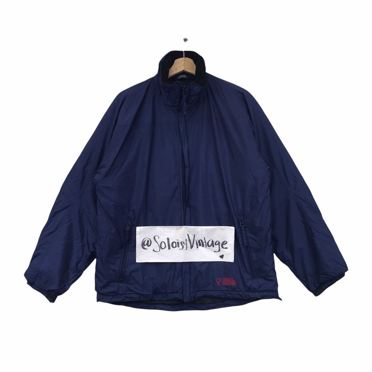 Fjallraven Vintage FJALLRAVEN OUTDOOR Swedish Brand Blue Jacket Size US S / EU 44-46 / 1 - 1 Thumbnail