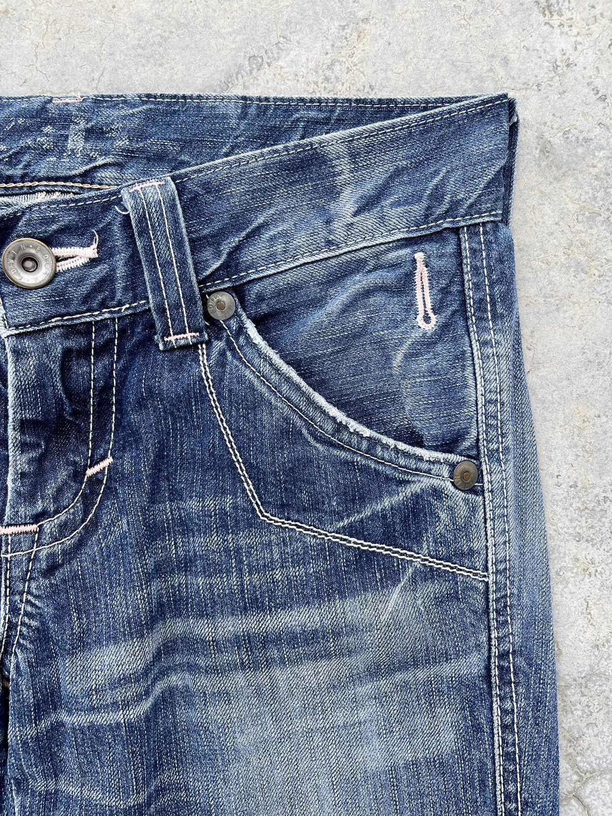 Edwin VINTAGE🔥🔥FLARED EDWIN 503 BLUE TRIP MI JAPAN Size 30" / US 8 / IT 44 - 9 Thumbnail