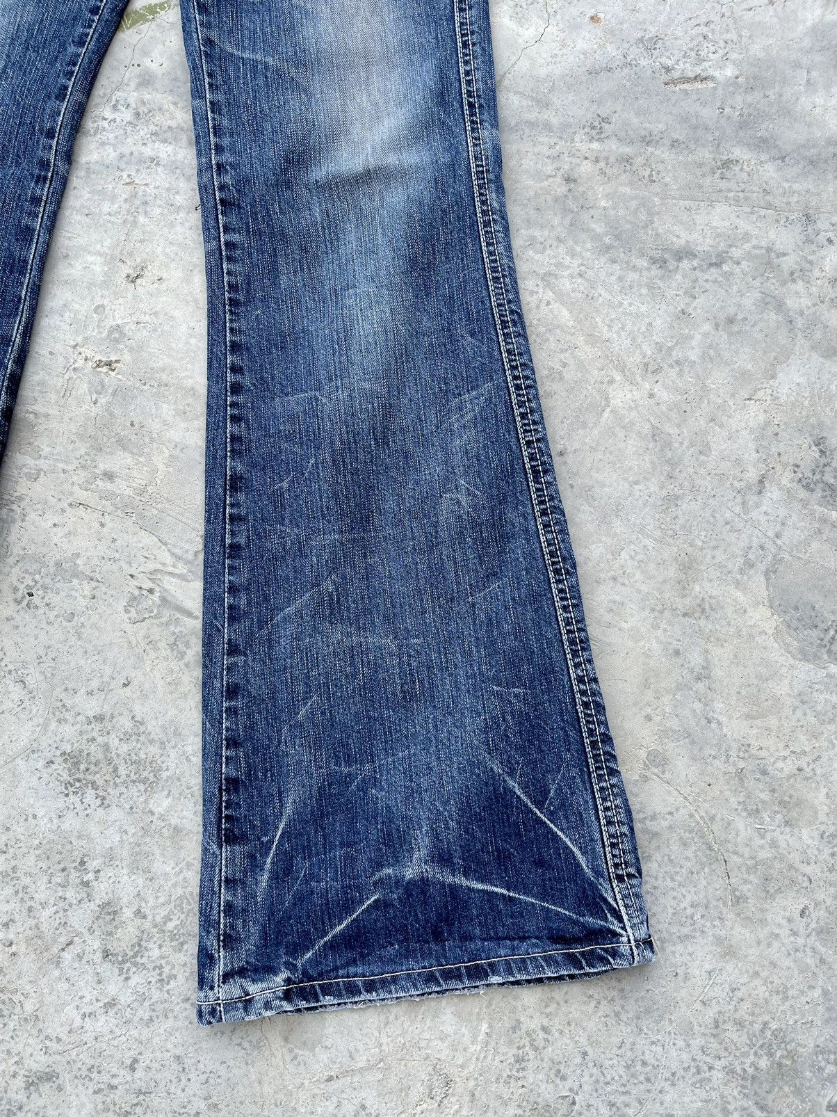 Edwin VINTAGE🔥🔥FLARED EDWIN 503 BLUE TRIP MI JAPAN Size 30" / US 8 / IT 44 - 7 Thumbnail