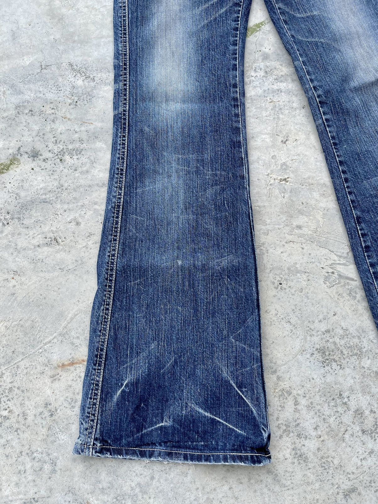 Edwin VINTAGE🔥🔥FLARED EDWIN 503 BLUE TRIP MI JAPAN Size 30" / US 8 / IT 44 - 6 Thumbnail