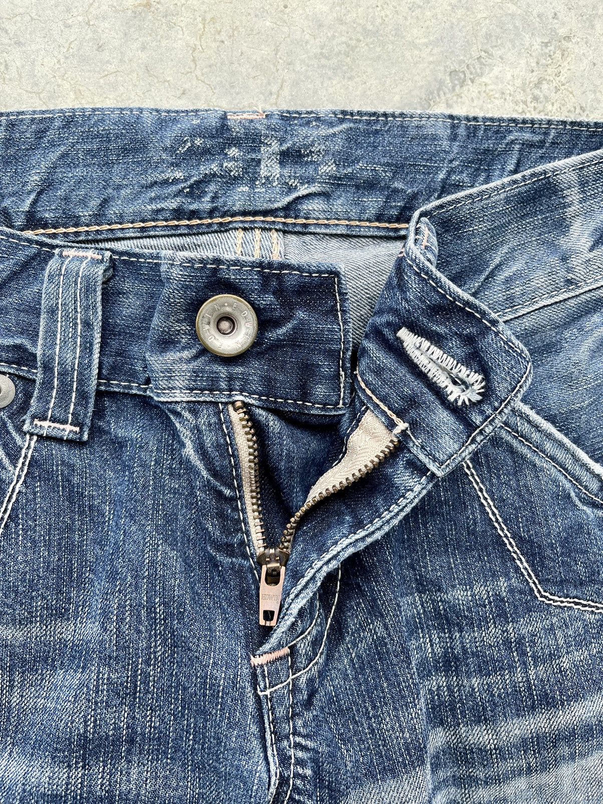 Edwin VINTAGE🔥🔥FLARED EDWIN 503 BLUE TRIP MI JAPAN Size 30" / US 8 / IT 44 - 10 Thumbnail