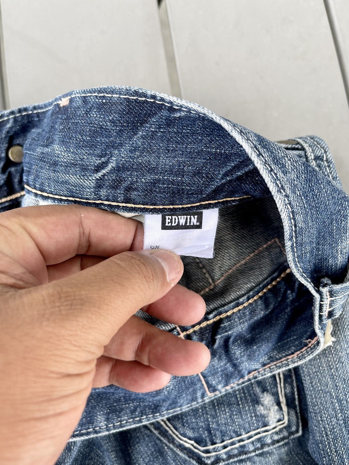 Edwin VINTAGE🔥🔥FLARED EDWIN 503 BLUE TRIP MI JAPAN Size 30" / US 8 / IT 44 - 17 Thumbnail