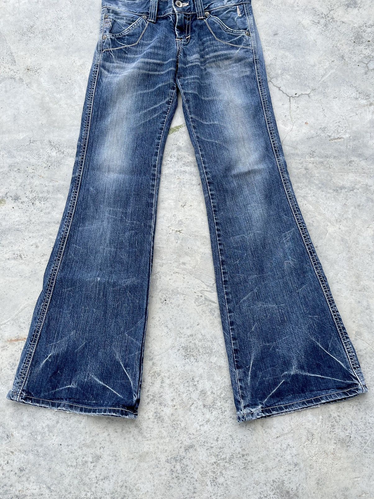 Edwin VINTAGE🔥🔥FLARED EDWIN 503 BLUE TRIP MI JAPAN Size 30" / US 8 / IT 44 - 5 Thumbnail