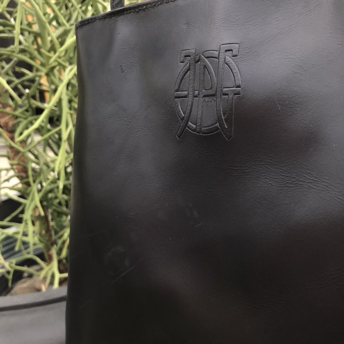 バッグ 90s Jean Paul Gaultier leather hand bag Jean Paul Gaultier JPG Leather Handbag 90s