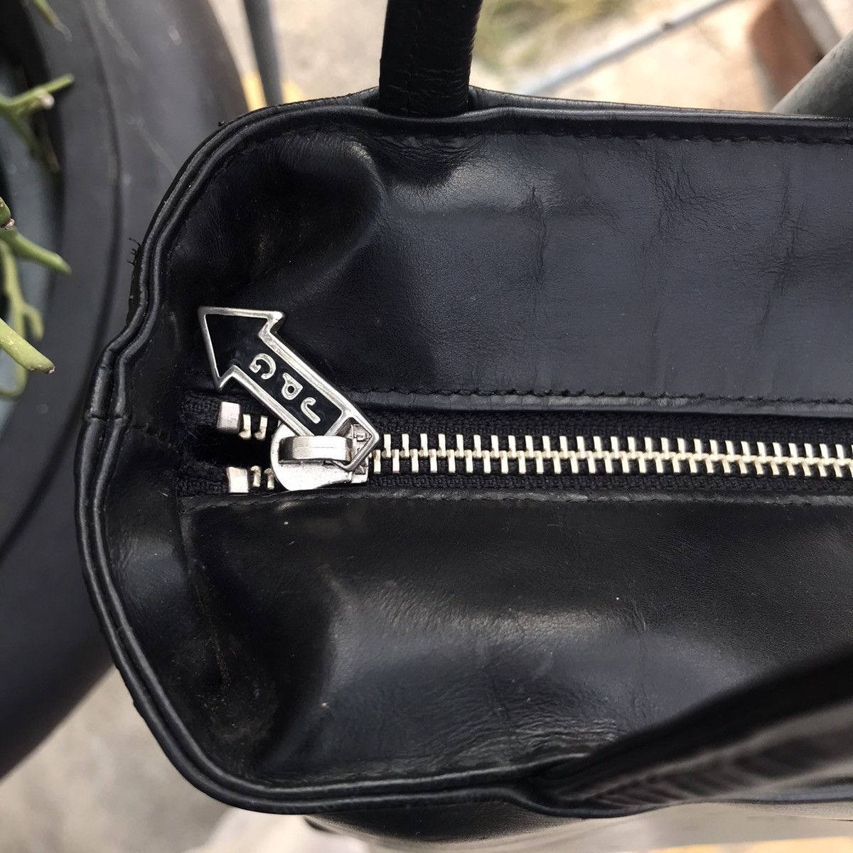 Jean Paul Gaultier Jean Paul Gaultier JPG Leather Handbag 90s Size ONE SIZE - 4 Thumbnail