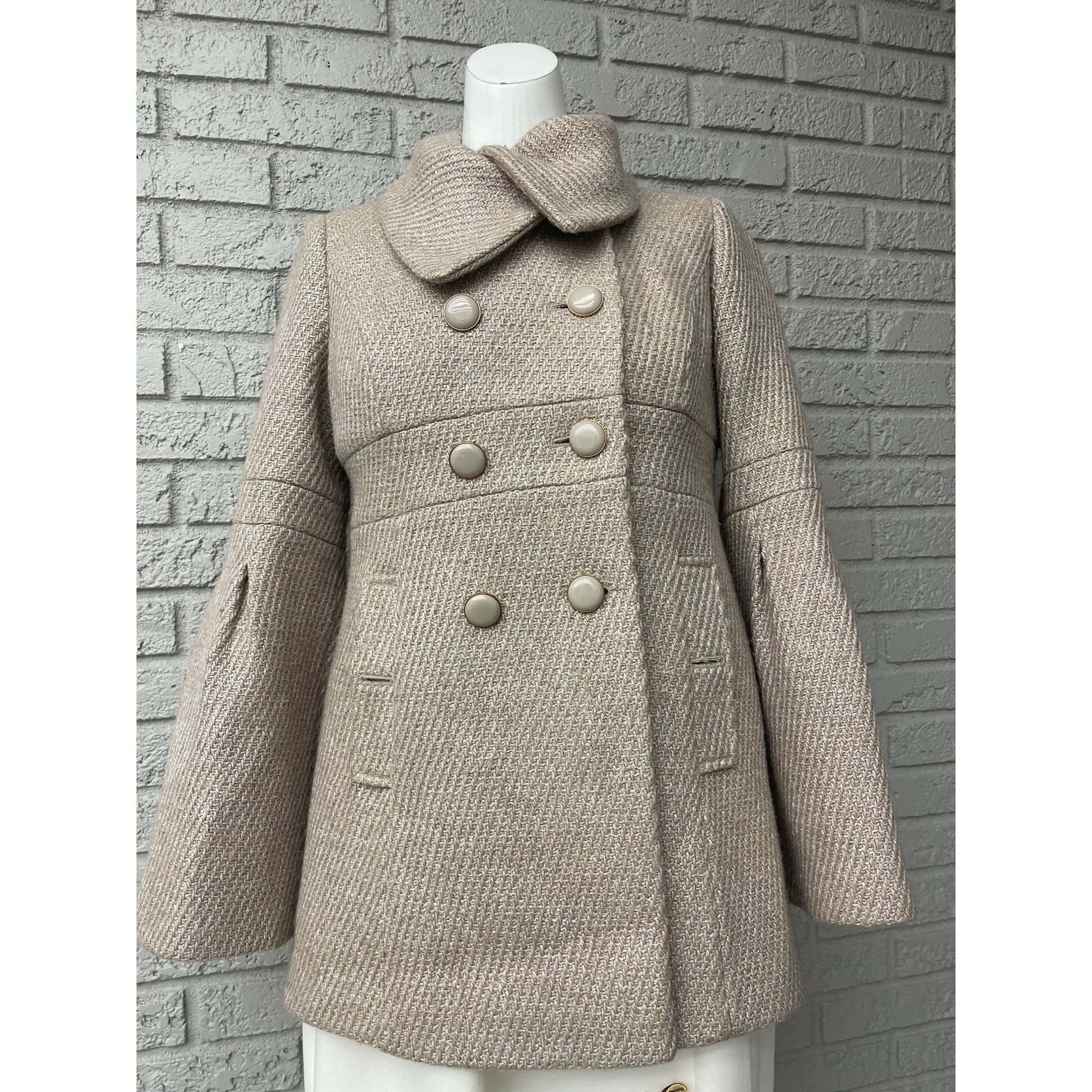 Double Breasted Coat Ann Taylor Loft Coat Ann Taylor Loft Womens
