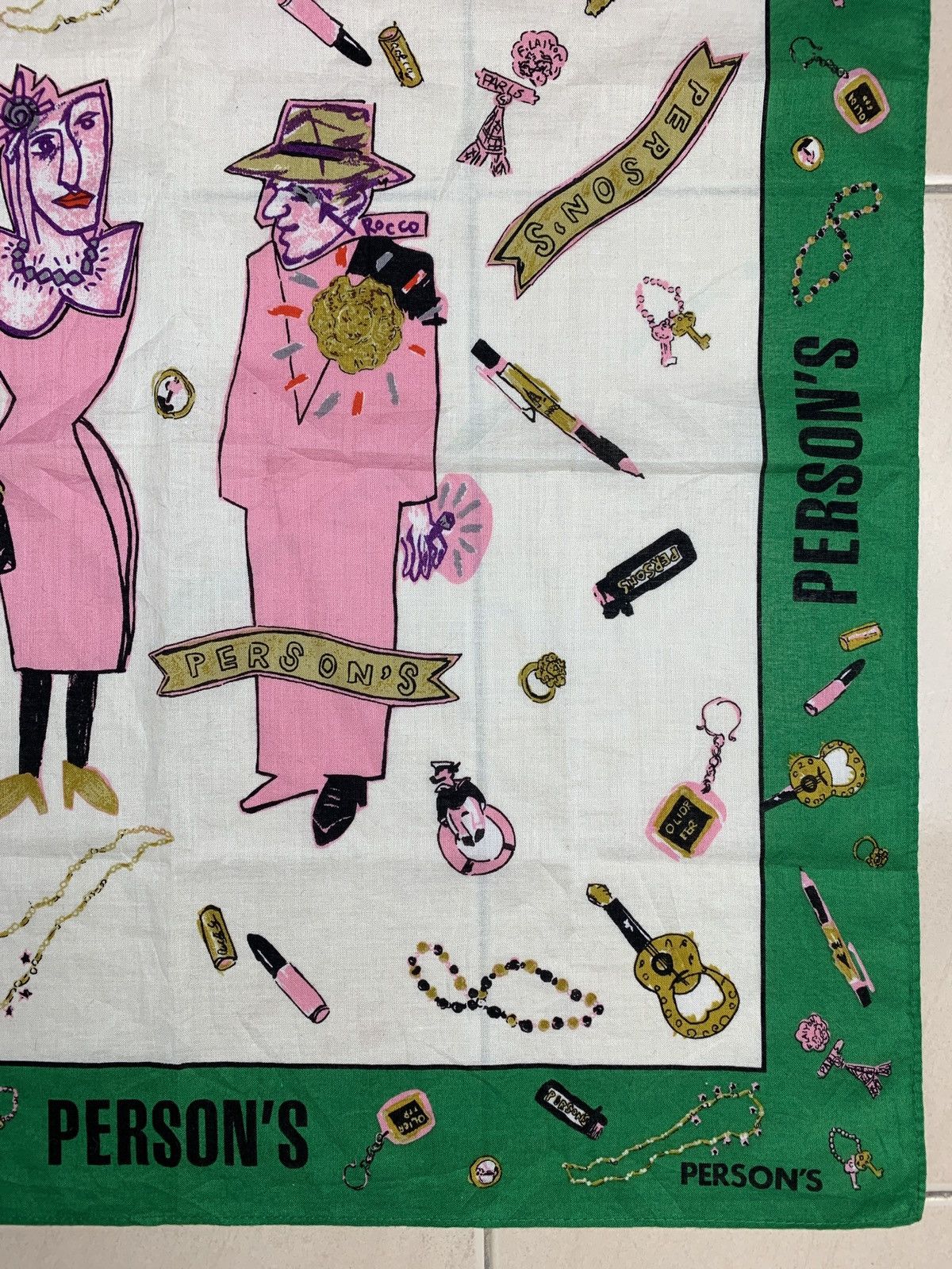 PERSON'S Person’s Handkerchief Pocketsquares Size ONE SIZE - 4 Thumbnail