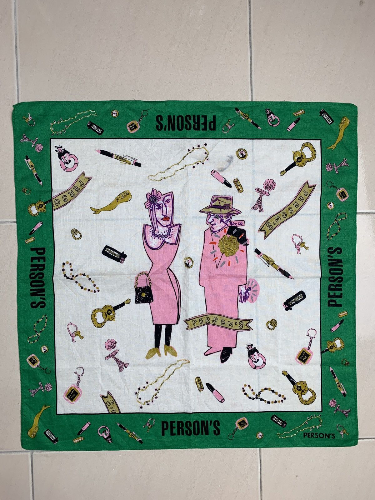 PERSON'S Person’s Handkerchief Pocketsquares Size ONE SIZE - 3 Thumbnail