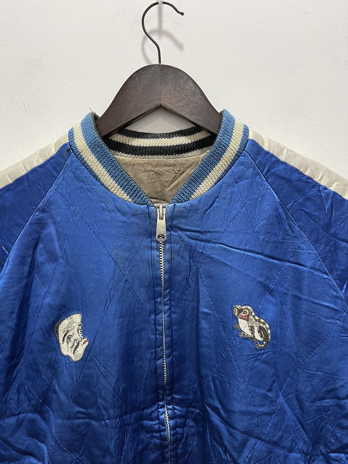 Japanese Brand × Vintage VINTAGE OZONE ROCKS GEISHA LOGO EMBROIDERY REVERSIBLE JACKET Size US S / EU 44-46 / 1 - 19 Thumbnail