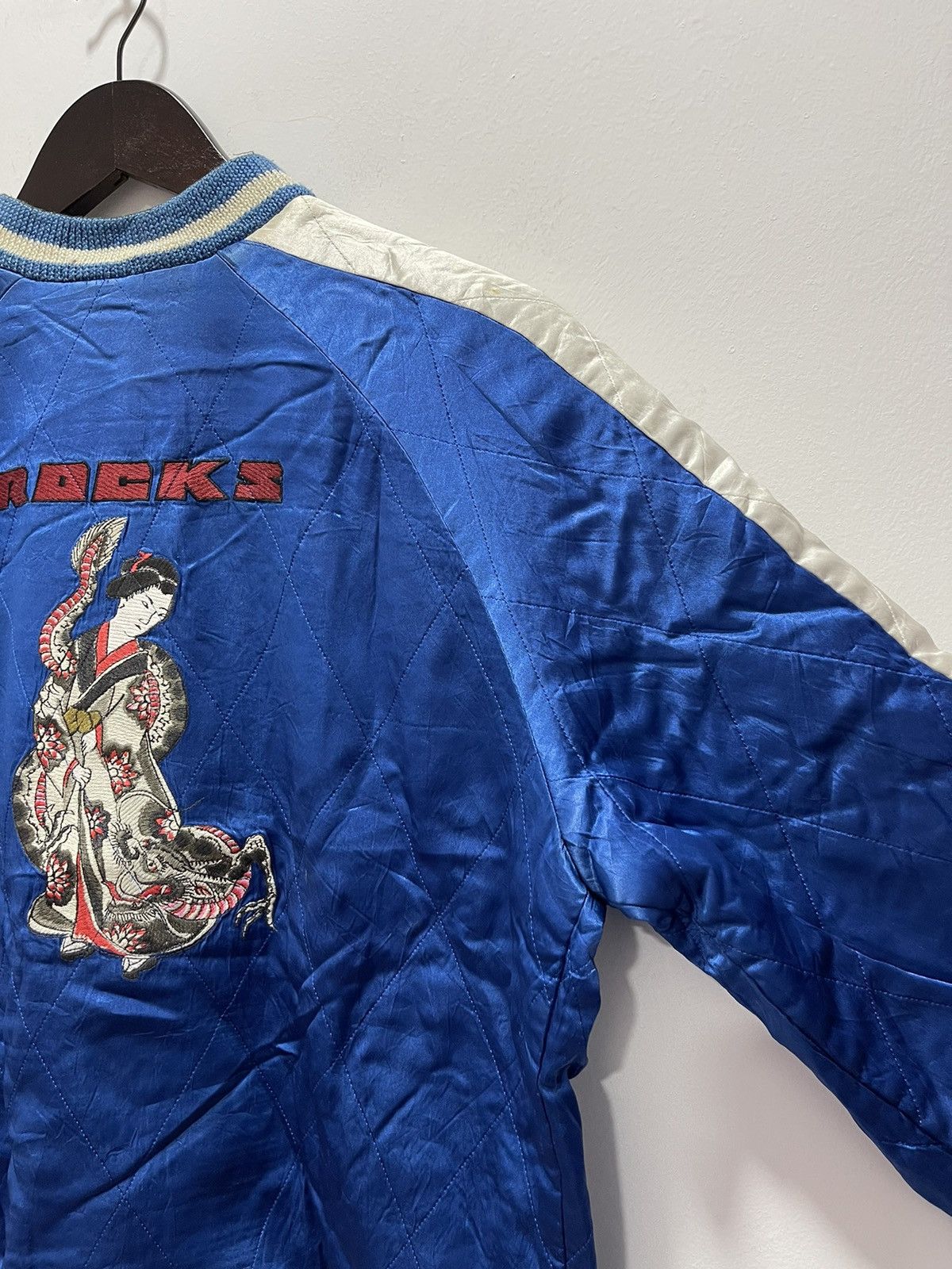 Japanese Brand × Vintage VINTAGE OZONE ROCKS GEISHA LOGO EMBROIDERY REVERSIBLE JACKET Size US S / EU 44-46 / 1 - 14 Thumbnail