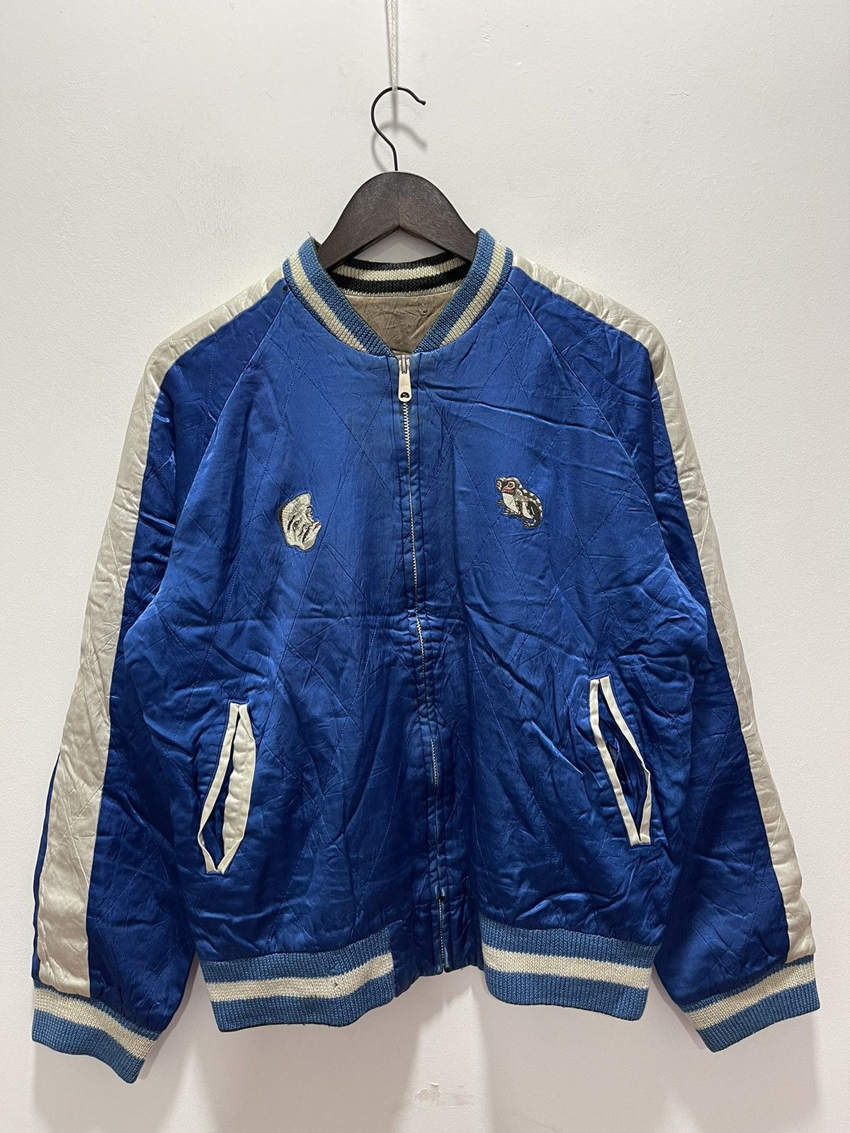 Japanese Brand × Vintage VINTAGE OZONE ROCKS GEISHA LOGO EMBROIDERY REVERSIBLE JACKET Size US S / EU 44-46 / 1 - 18 Thumbnail