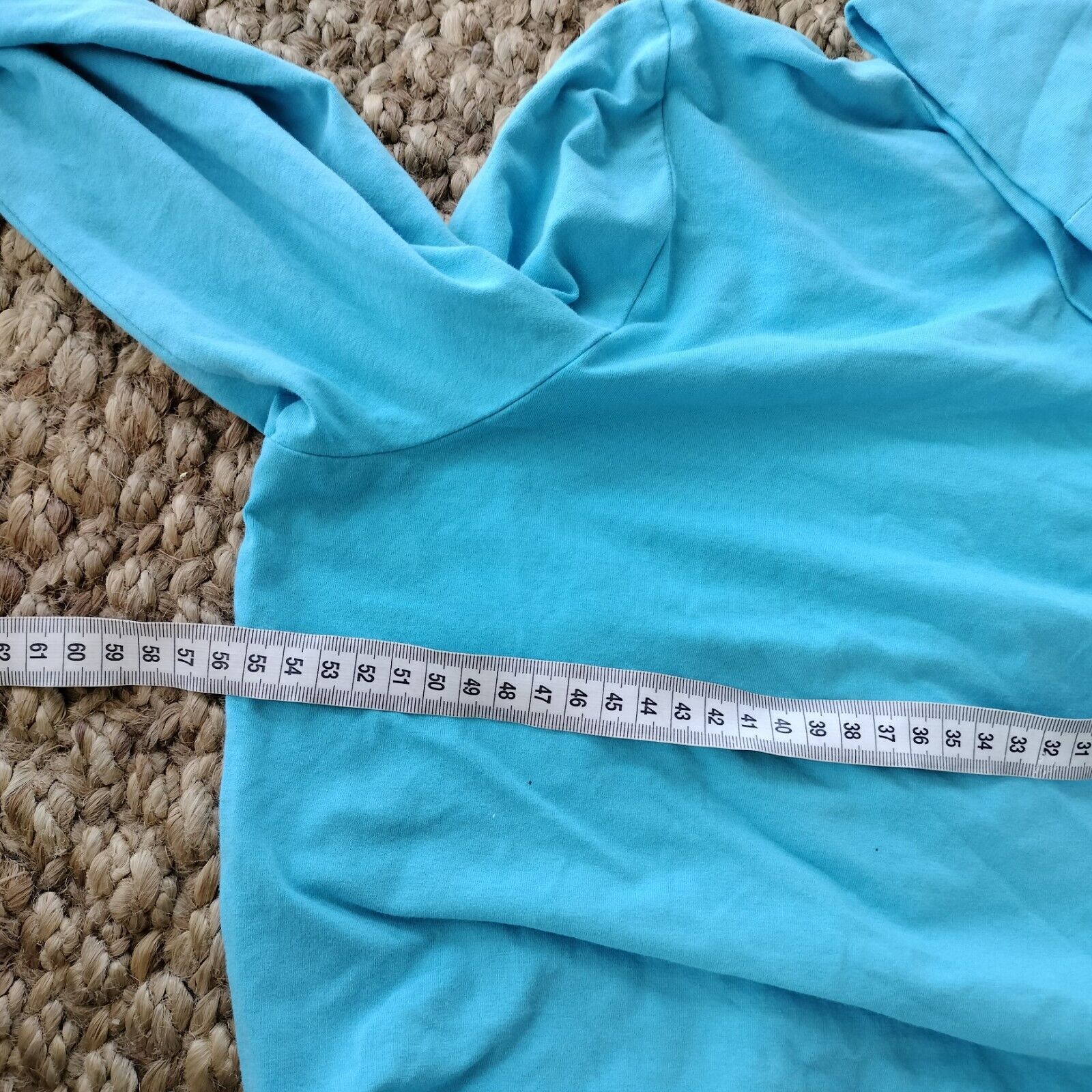 Vintage Vintage Y2K 2000s Top Turtleneck Blue Size XL / US 12-14 / IT 48-50 - 6 Thumbnail