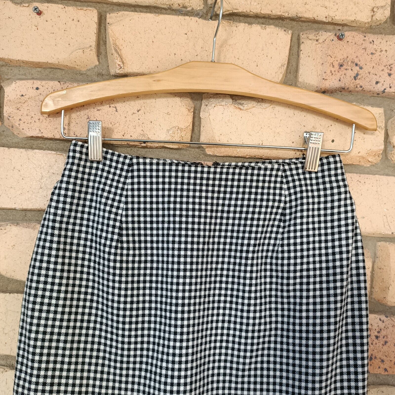 Designer × Japanese Brand Le Souk Japan Size 2 W24 Gingham Skirt Size 24" / US 00 / IT 34 - 3 Thumbnail