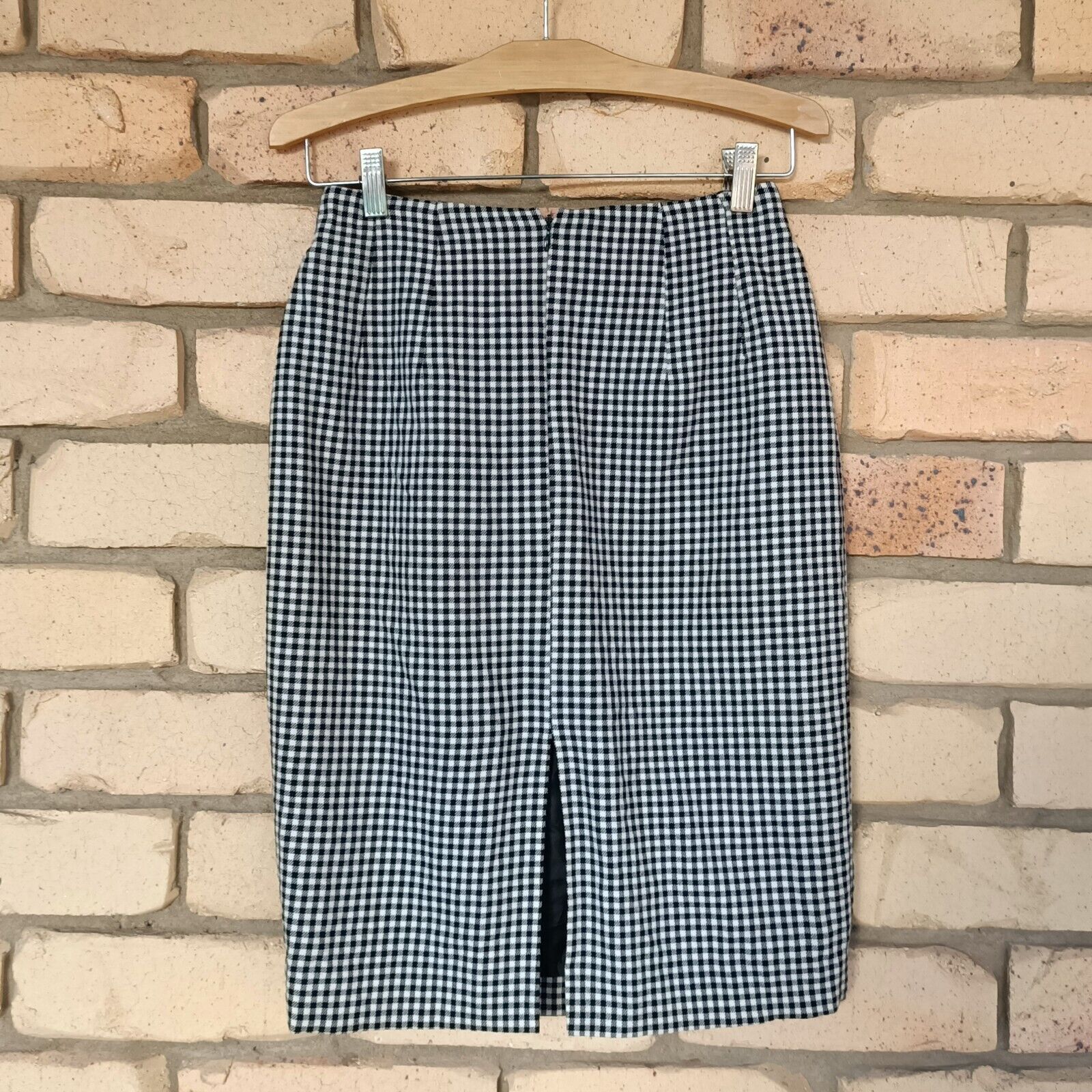 Designer × Japanese Brand Le Souk Japan Size 2 W24 Gingham Skirt Size 24" / US 00 / IT 34 - 2 Thumbnail
