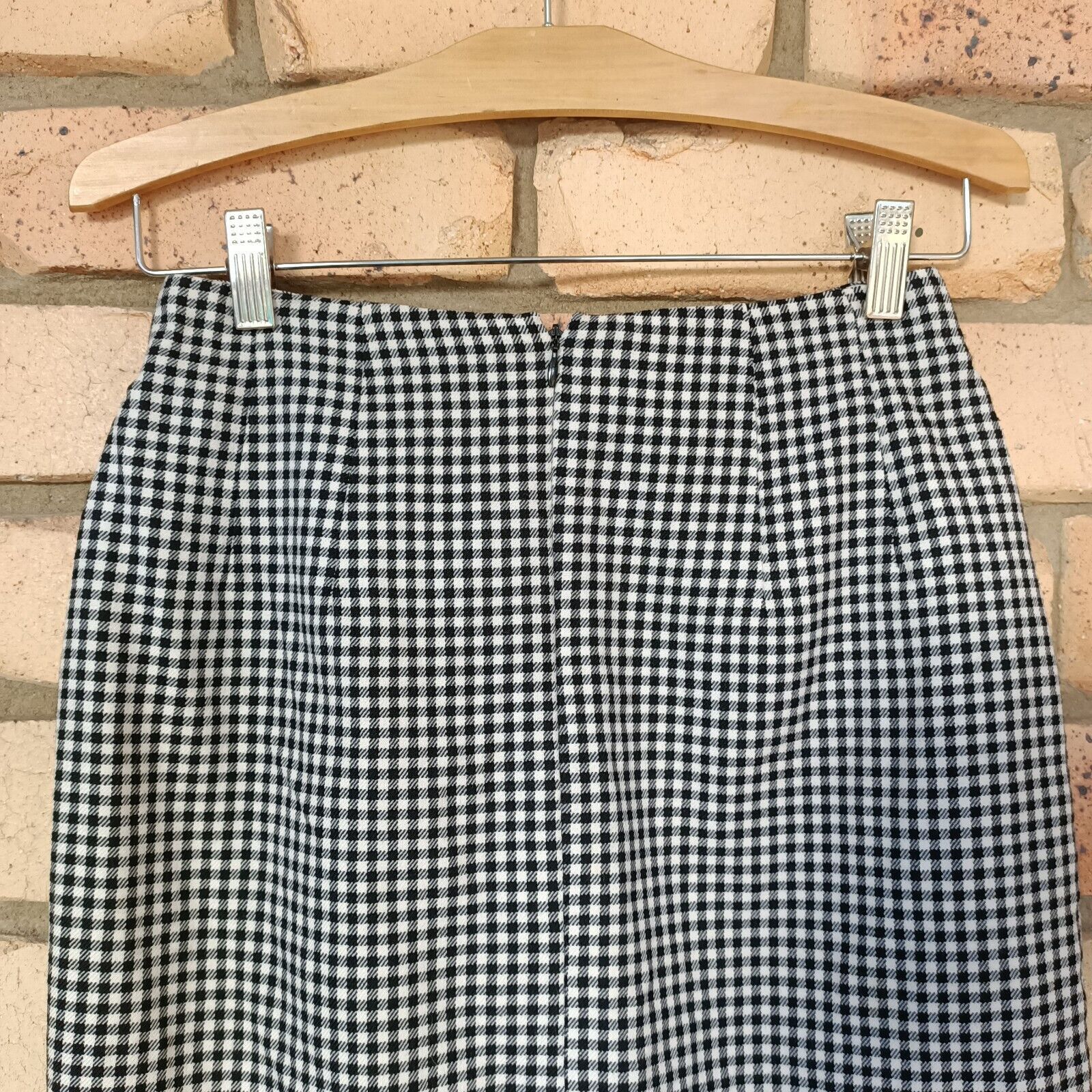Designer × Japanese Brand Le Souk Japan Size 2 W24 Gingham Skirt Size 24" / US 00 / IT 34 - 5 Thumbnail
