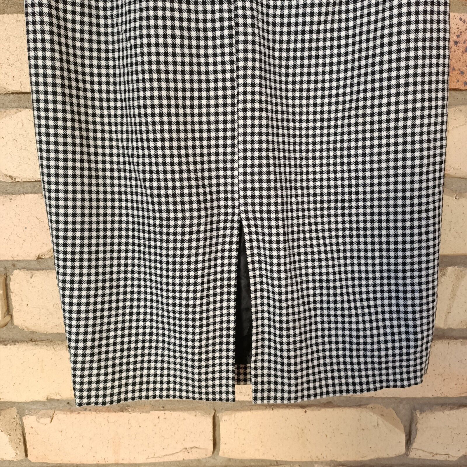 Designer × Japanese Brand Le Souk Japan Size 2 W24 Gingham Skirt Size 24" / US 00 / IT 34 - 6 Thumbnail