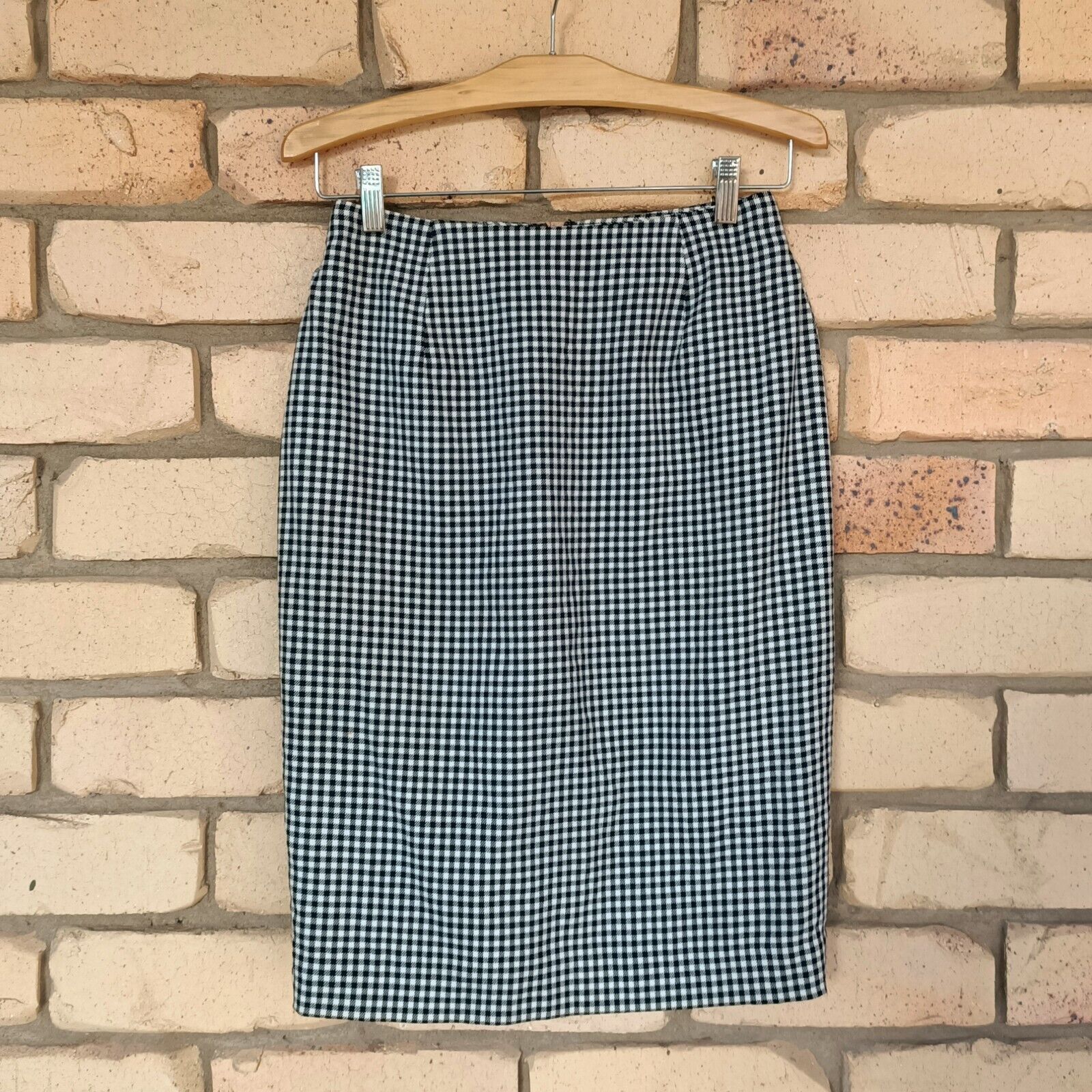 Designer × Japanese Brand Le Souk Japan Size 2 W24 Gingham Skirt Size 24" / US 00 / IT 34 - 1 Thumbnail