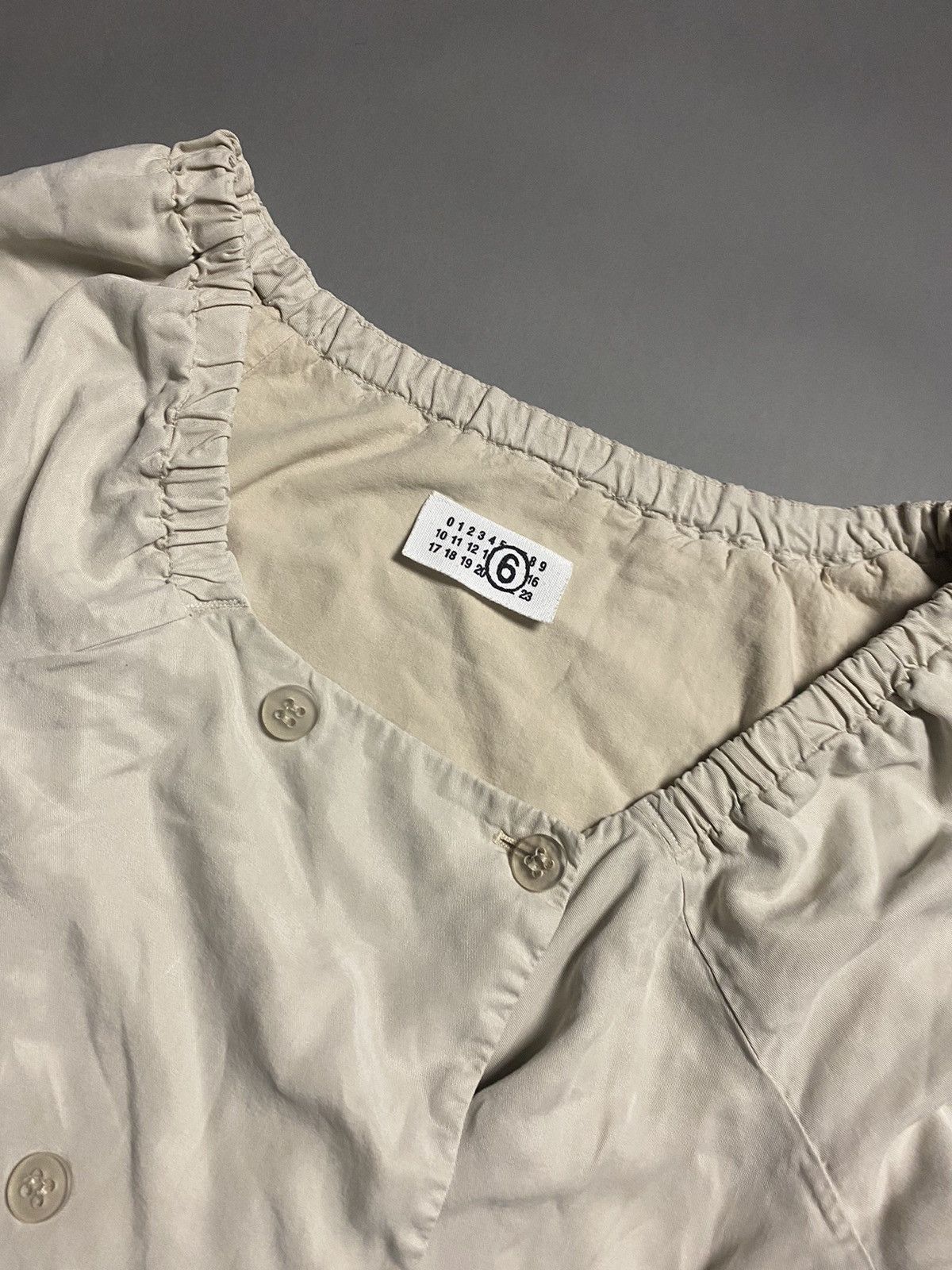Maison Margiela × Vintage MM6 Maison Margiela Beige dress Size M / US 6-8 / IT 42-44 - 2 Thumbnail