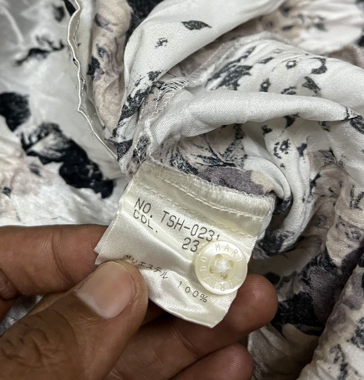 Tornado Mart TORNADO MART Made in Japan SILK Shirt Size US L / EU 52-54 / 3 - 10 Thumbnail